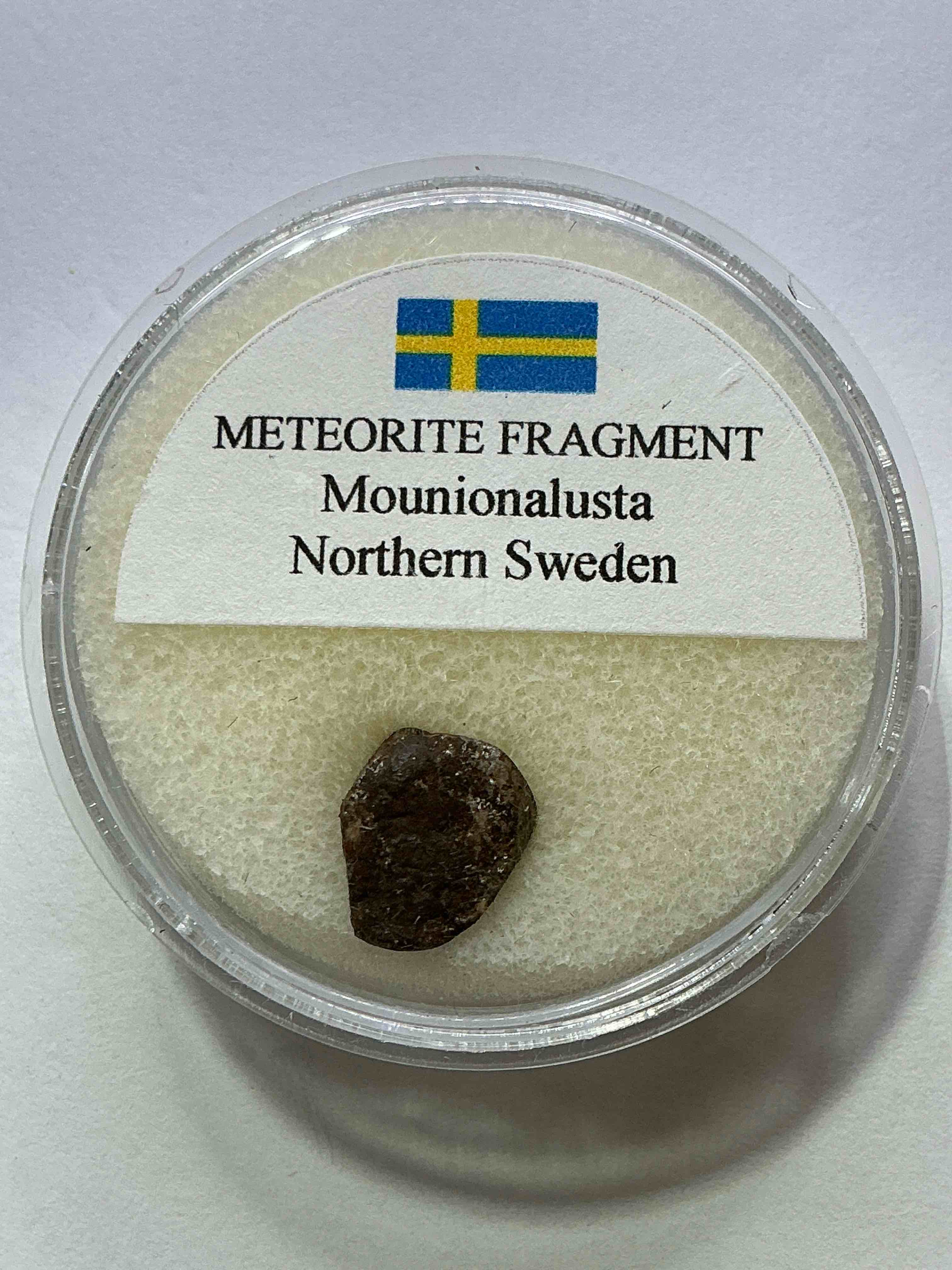 Authentic Meteorite Fragment! Genuine Meteorite Piece Found In 1906 Close To The Border Of FINLAND! Authentic & Rare!