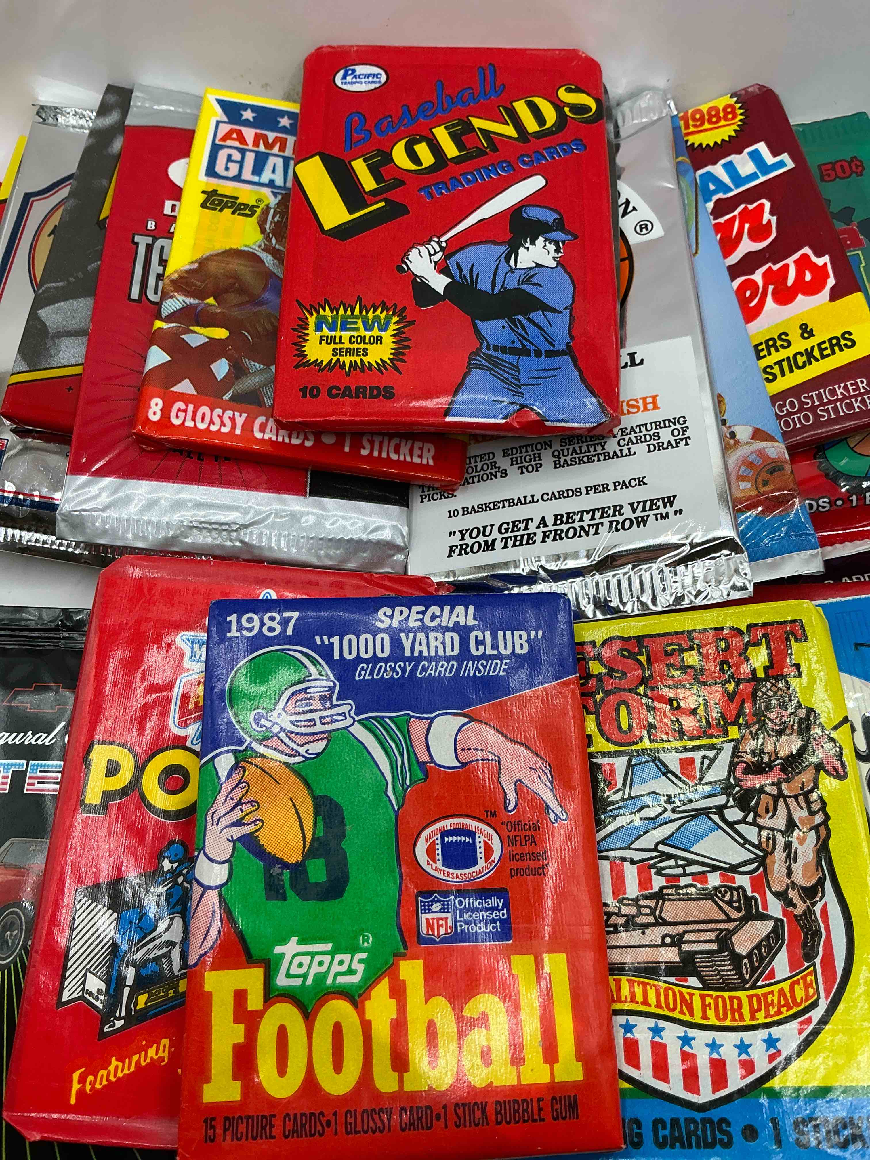 pack palooza! all different sports & years! baseball, hockey, football & so many more! pack variety!