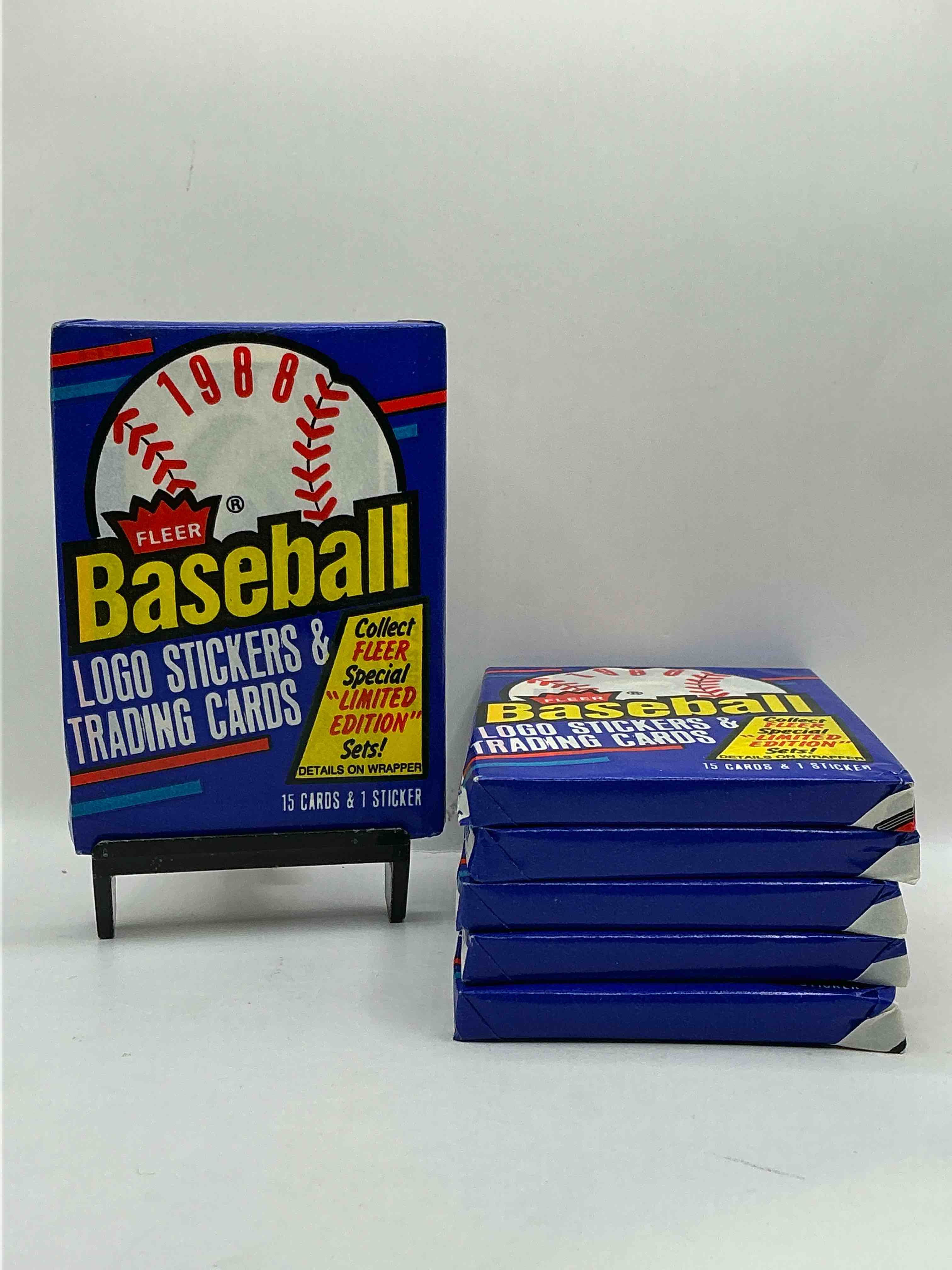 80's Vintage! 1988 Fleer Baseball Unopened Packs! Direct From Original Box! Search For Valuable Don Mattingly & Nolan Ryan Cards!