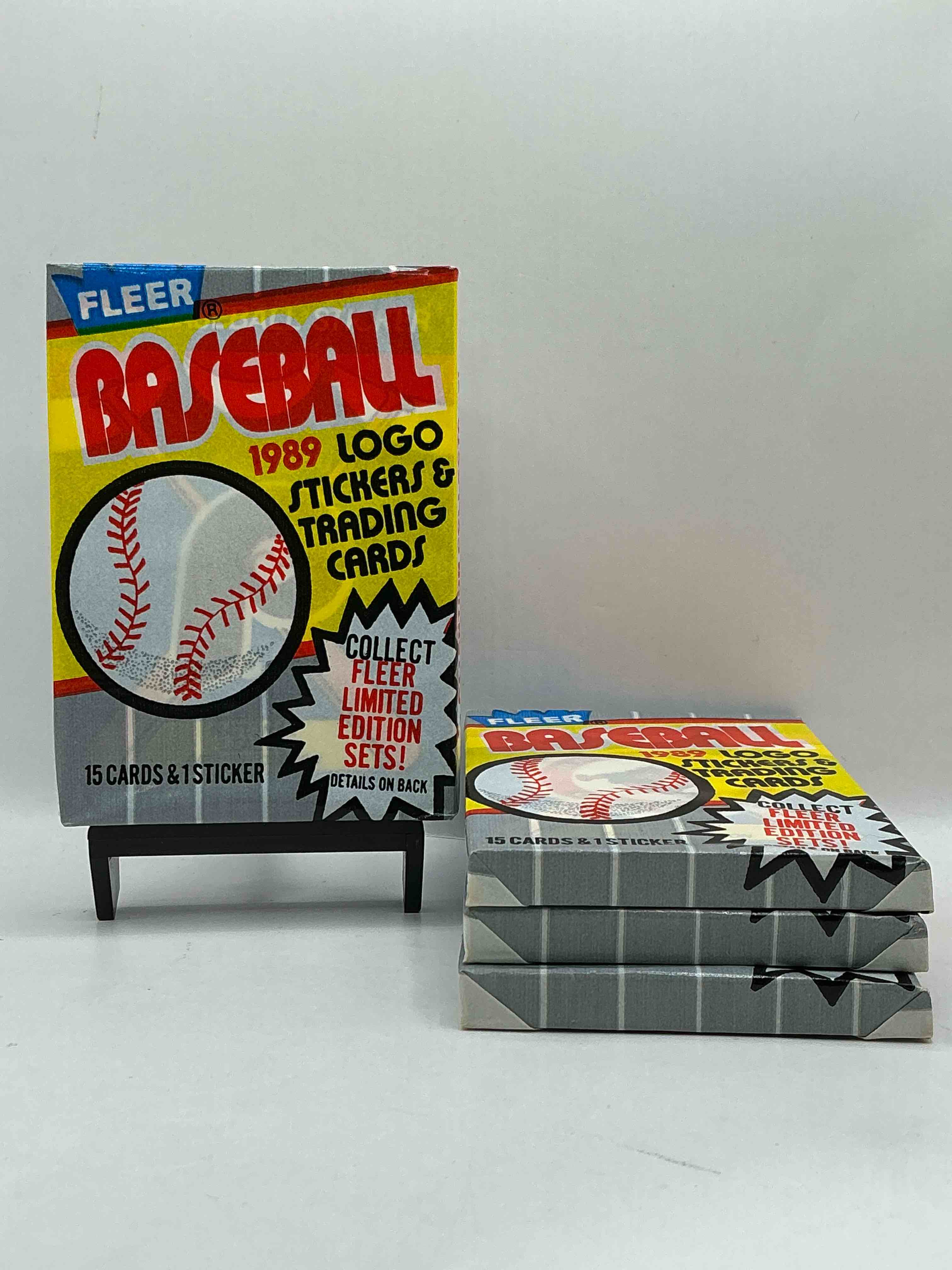Loaded! 1989 Fleer Baseball Sports Card Wax Pack, Direct From Original Retail Case! This Is The Place To Search For Ken Griffey Jr's True Fleer Rookie Card #548 (PSA 10 Value $175+) & Billy Ripken & Randy Johnson Rookie Error Cards Worth Thousands! Getting Harder & Harder To Find!