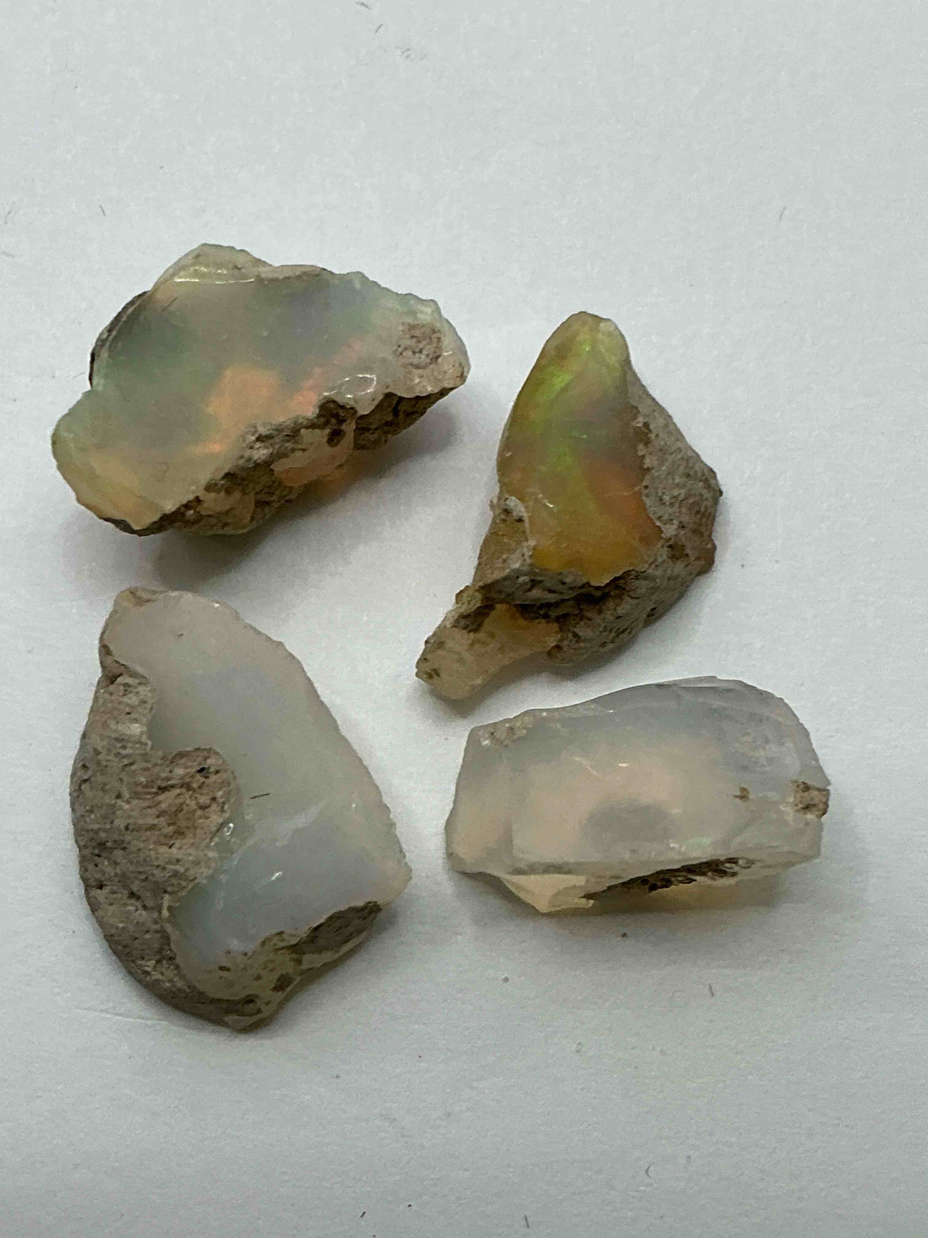 Opal Precious Gemstone, Raw, Authentic! Ethiopian Opal Gemstone, In Large & Raw, Prospected Form! Ethiopian Opals Are Famous For Their Stunning Clarity & Shimmering Color Hues! They Are Believed To Promote Hope, Purity & Love. The U.S. Dime In Image Is For Size Reference Only (Not Included). A Gemstone Like This In Raw Form Is Very Hard To Find! Own An Amazing, Stunning, Unique Opal Gemstone In Rare, Raw Form!