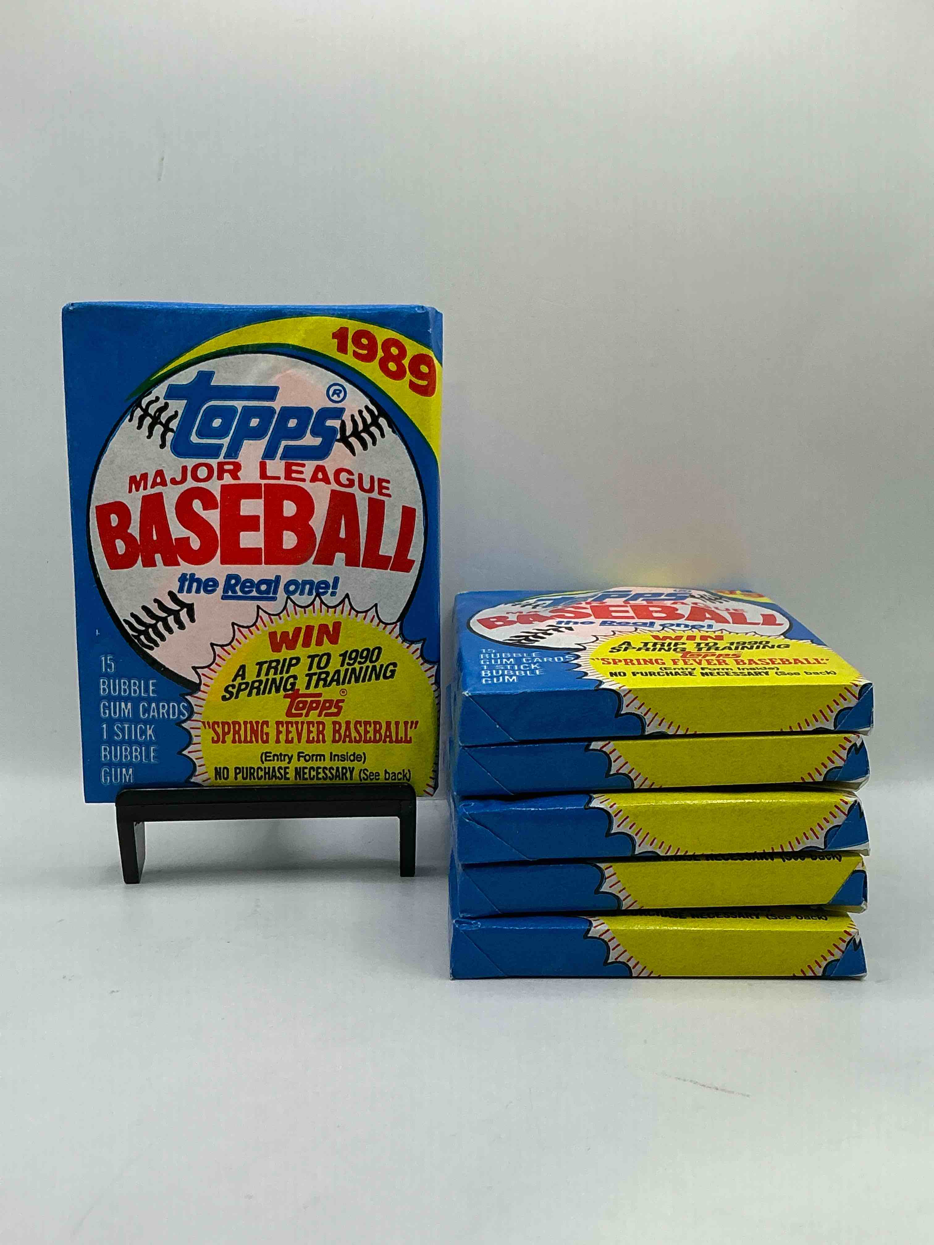 1989! Bo Jackson, Deion Sanders, Don Mattingly & More! Insane 1989 Topps Baseball Unopened Sports Card Collectible Wax Packs! Direct From Original Retail Case! Search For Valuable Randy Johnson Rookies!