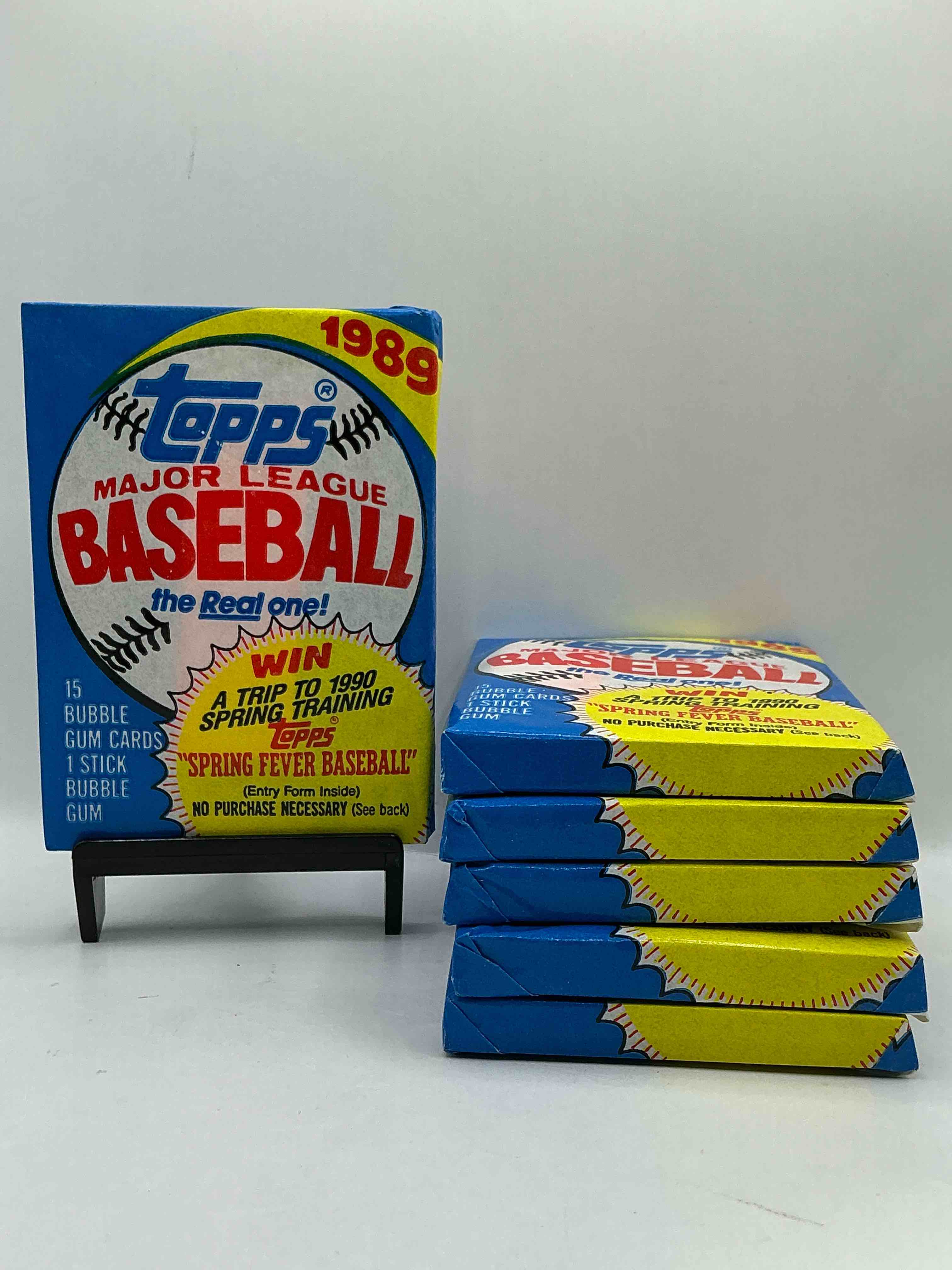 1989! Bo Jackson, Deion Sanders, Don Mattingly & More! Insane 1989 Topps Baseball Unopened Sports Card Collectible Wax Packs! Direct From Original Retail Case! Search For Valuable Randy Johnson Rookies!