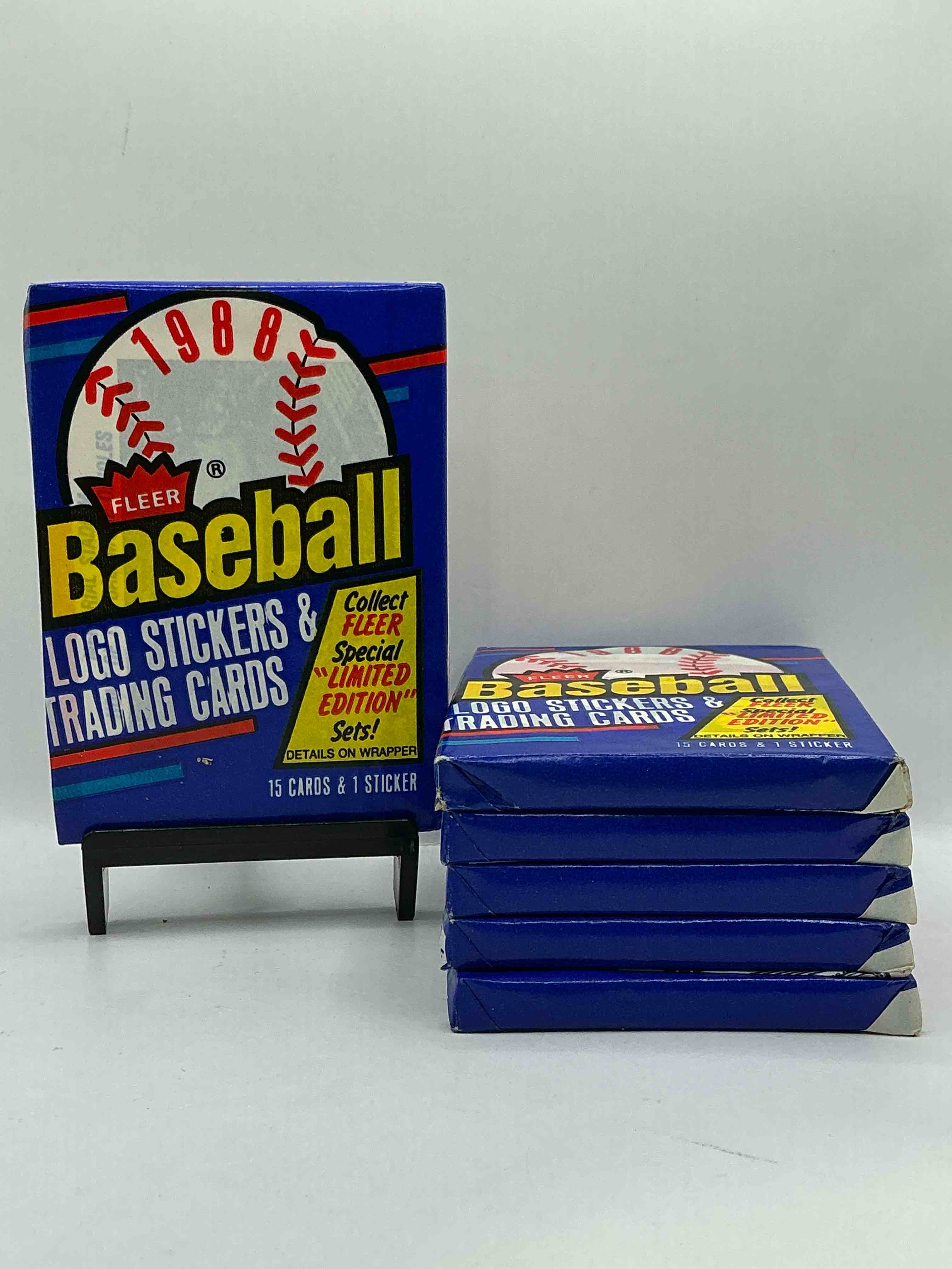 80's Vintage! 1988 Fleer Baseball Unopened Packs! Direct From Original Box! Search For Valuable Don Mattingly & Nolan Ryan Cards!