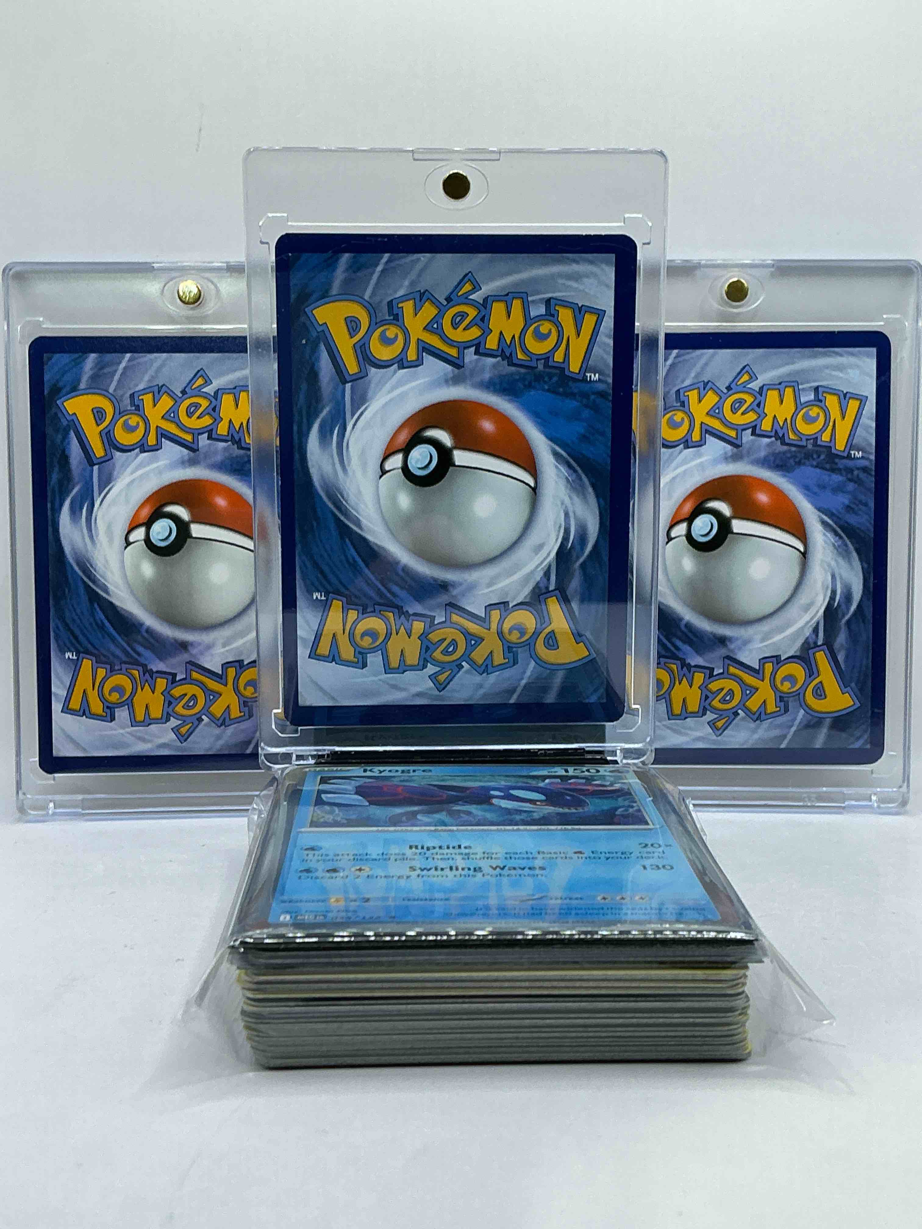 Condition photo showing New/Like New for Charizard! Pikachu! Jolteon! Pokémon Palooza! Holos! These Three Pokémon Are Some Of The Most Popular! This 50 Card Lot Includes Legends, Heroes, Holos & More!