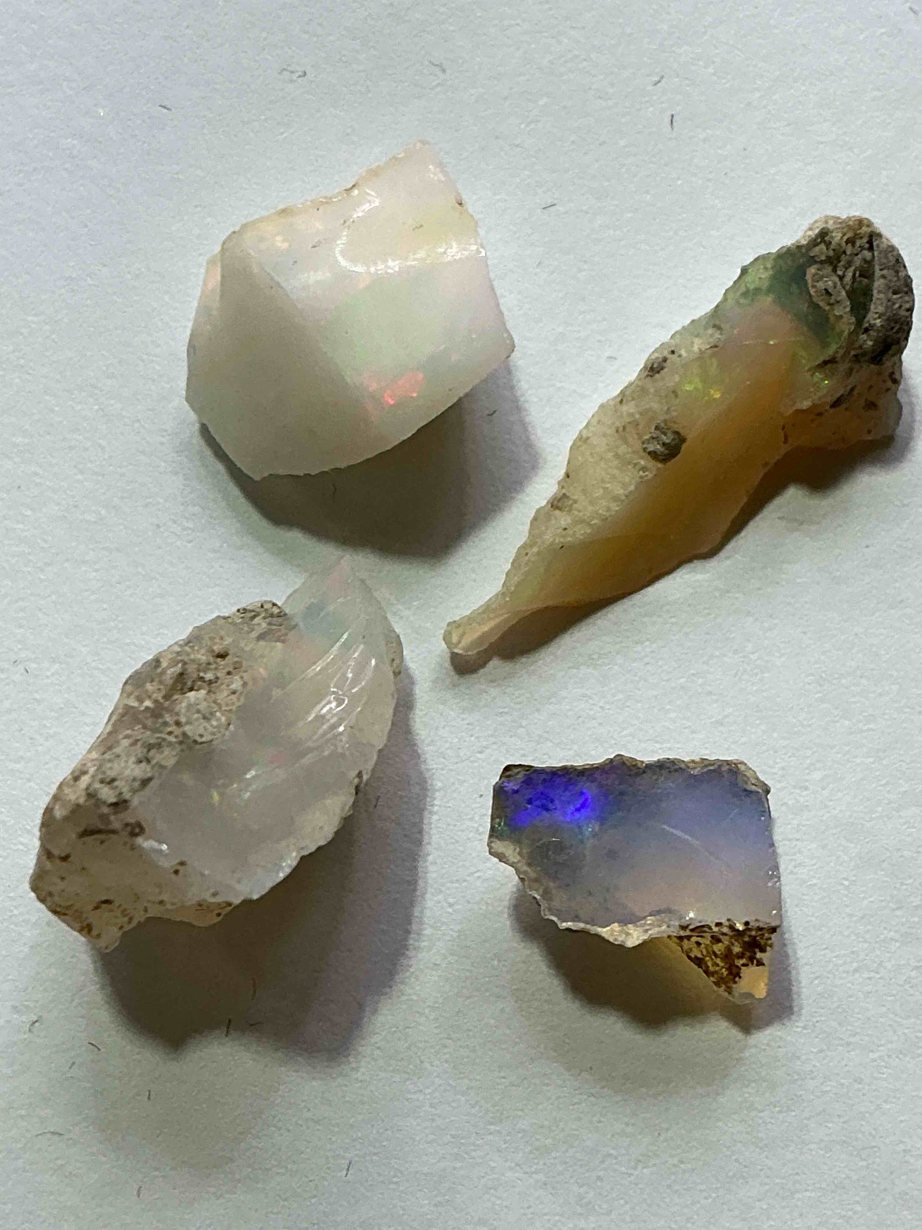 Opal Precious Gemstone, Raw, Authentic! Ethiopian Opal Gemstone, In Large & Raw, Prospected Form! Ethiopian Opals Are Famous For Their Stunning Clarity & Shimmering Color Hues! They Are Believed To Promote Hope, Purity & Love. The U.S. Dime In Image Is For Size Reference Only (Not Included). A Gemstone Like This In Raw Form Is Very Hard To Find! Own An Amazing, Stunning, Unique Opal Gemstone In Rare, Raw Form!
