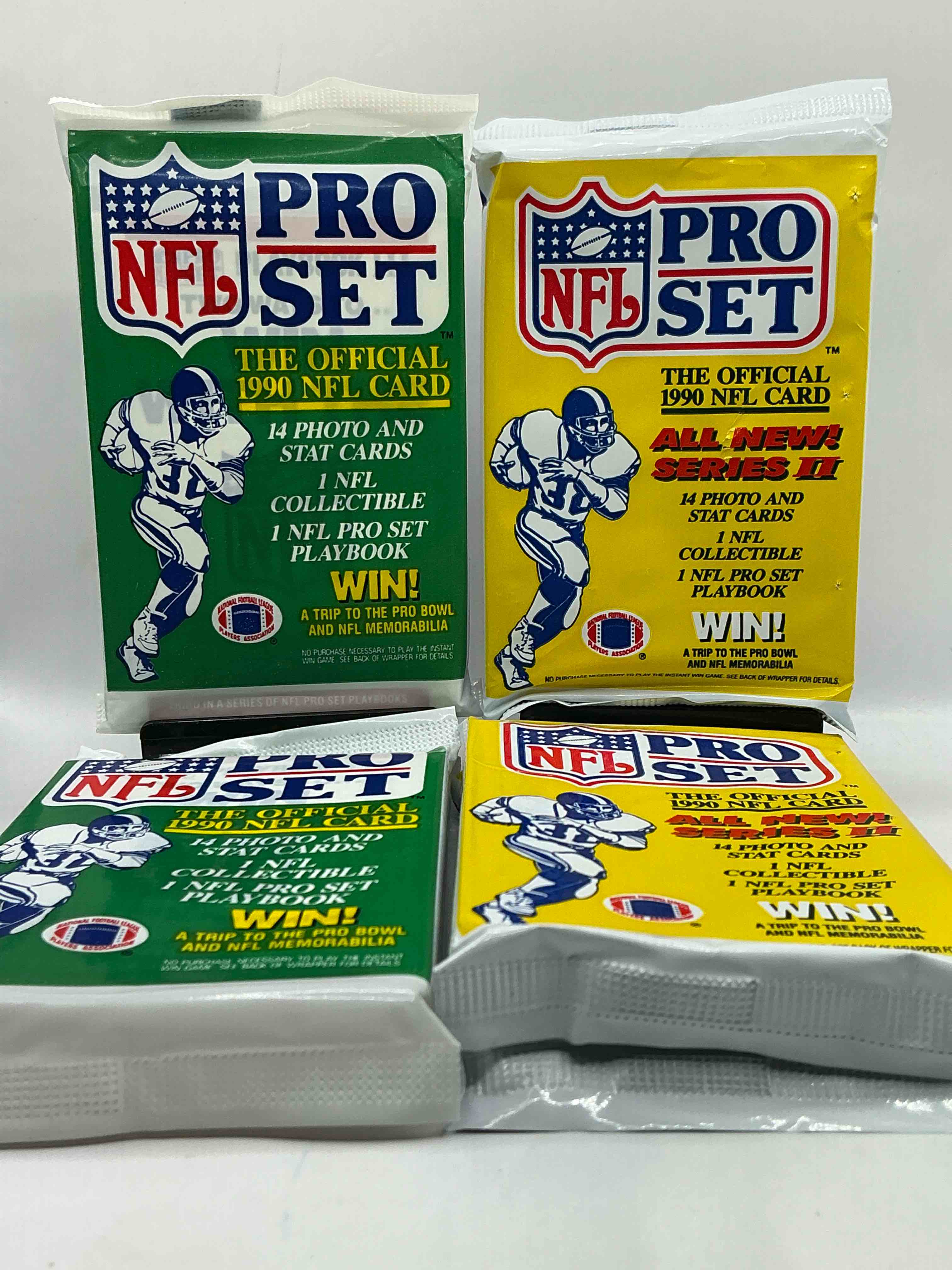 Wow! 1990 Pro Set Football Sealed Card Pack, Direct From Original Retail Case!Highly Sought After By Collectors As This Year Is Loaded With High Profile Cards!Search For Cards From Barry Sanders, Deion Sanders, Troy Aikman, Michael Irvin & Much More! Getting Hard To Find!