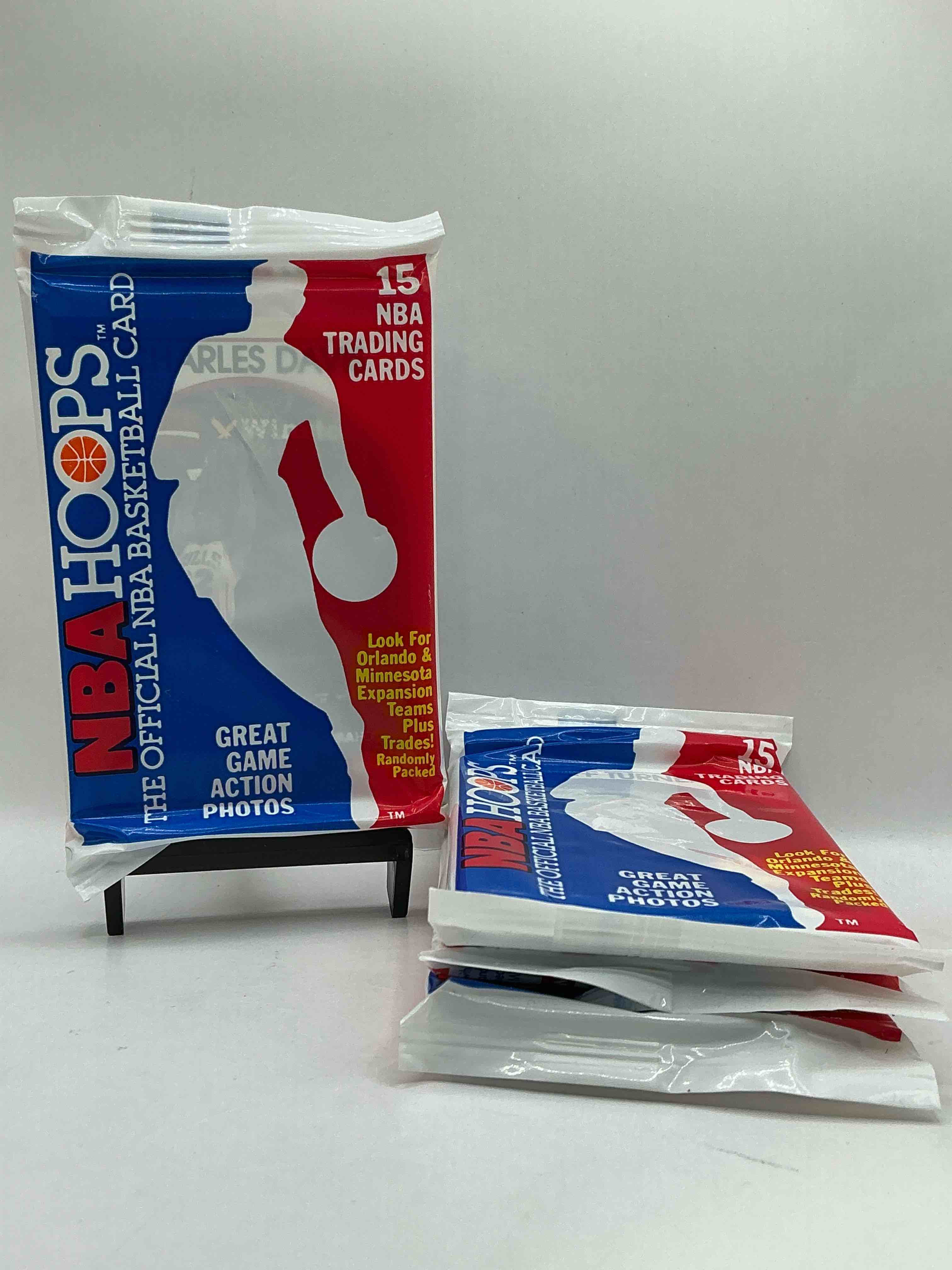 1989 Wow Valuable Michael Jordan?! Getting Very Rare! 1989/90 NBA Hoops Sealed Pack, Direct From Original Retail Case! Search For Valuable Michael Jordan #200 (PSA 10 Value Approx $200) & David Robinson's ONLY True Rookie Card #138 (PSA 10 Value $300) This Year Also Has Many Other Iconic Cards From Magic Johnson, Larry Bird & Too Many Others To List 1989 NBA Hoops Has Exploded in The Collector Market As It's The First Year Of NBA Hoops Production, & Only One Of Two Sets Produced in 1989 Don't Miss Out, Getting Very Rare!