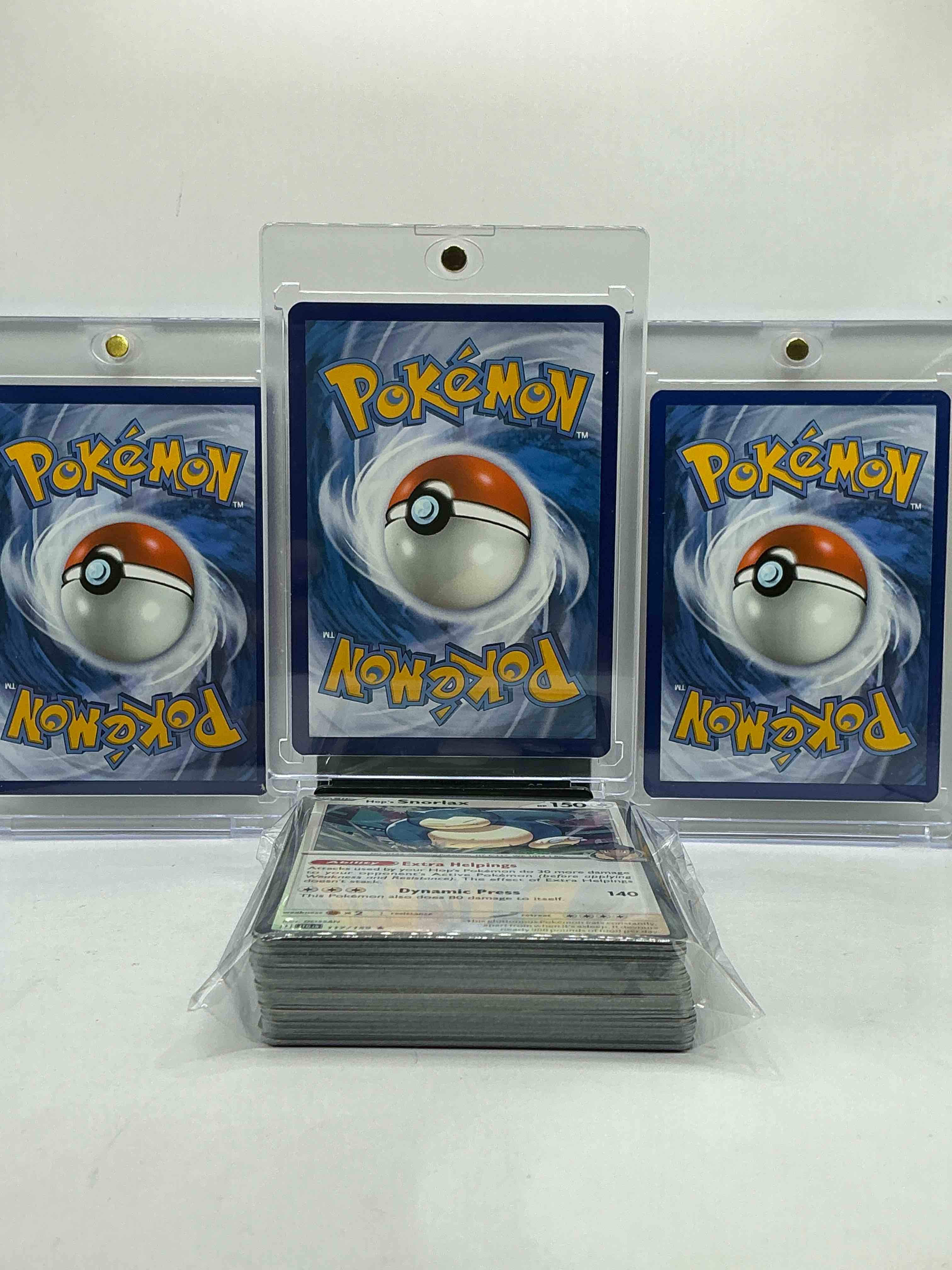 Condition photo showing New/Like New for Charizard EX INSANE WHITE HOLO! Pikachu VMAX & EEVEE HOLO! WOW! This 50 Card Pokémon Lot Includes Commons, Legends, Heroes & More! Pokémon Big Three!