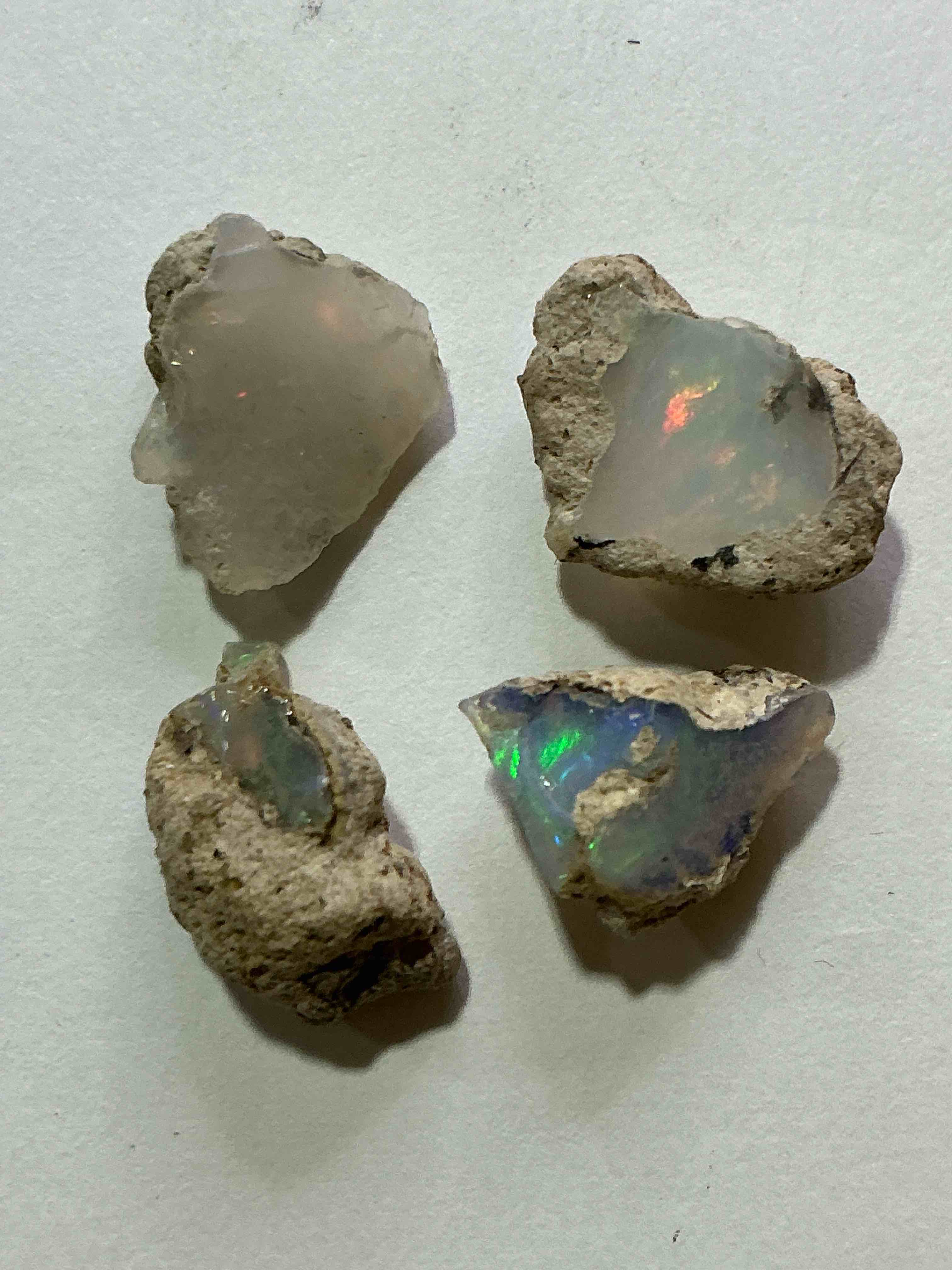 Opal Precious Gemstone, Raw, Authentic! Ethiopian Opal Gemstone, In Large & Raw, Prospected Form! Ethiopian Opals Are Famous For Their Stunning Clarity & Shimmering Color Hues! They Are Believed To Promote Hope, Purity & Love. The U.S. Dime In Image Is For Size Reference Only (Not Included). A Gemstone Like This In Raw Form Is Very Hard To Find! Own An Amazing, Stunning, Unique Opal Gemstone In Rare, Raw Form!