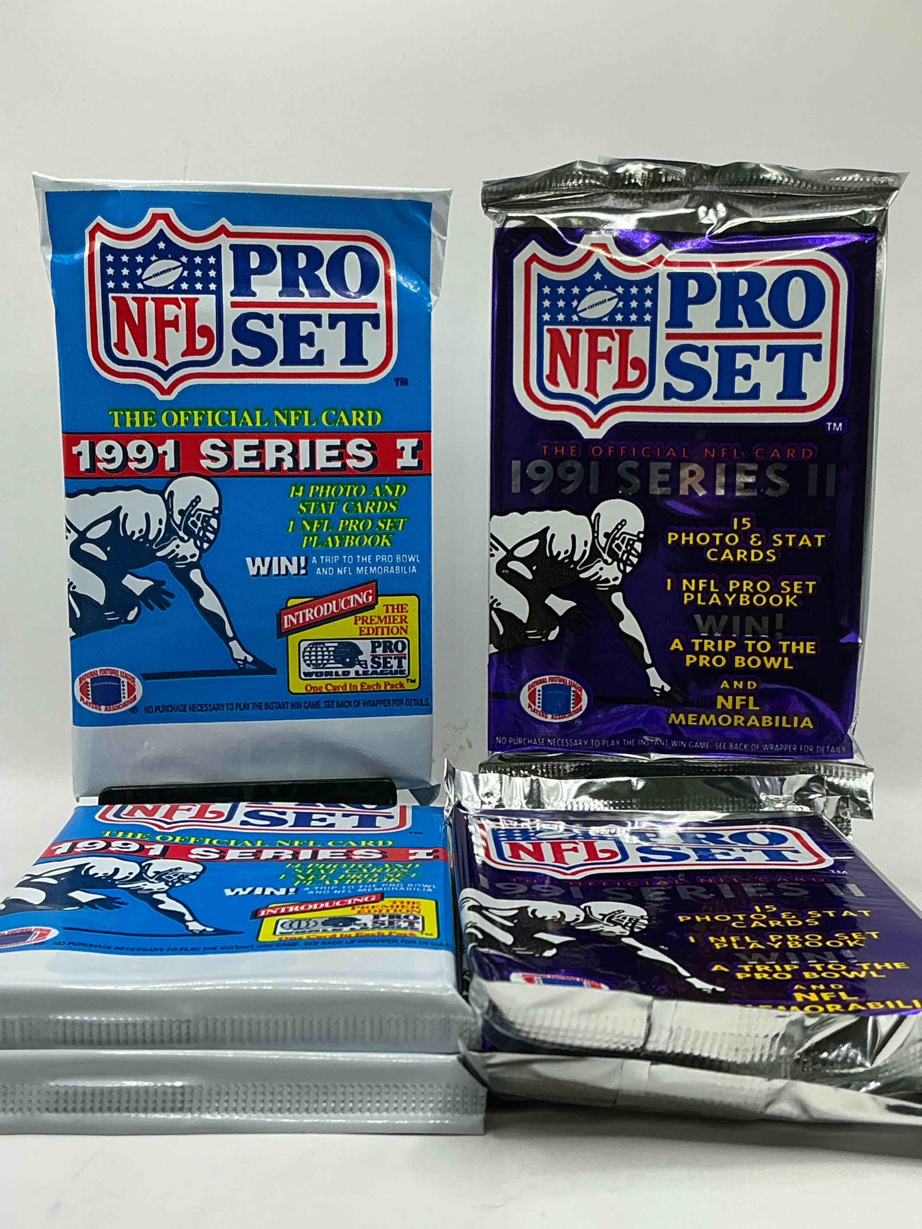 Wow! 1991 Pro Set Football Sealed Card Pack, Direct From Original Retail Case!Highly Sought After By Collectors As This Year Is Loaded With High Profile Cards!Search For Cards From Barry Sanders, Deion Sanders, Troy Aikman, Michael Irvin & Much More! Getting Hard To Find!