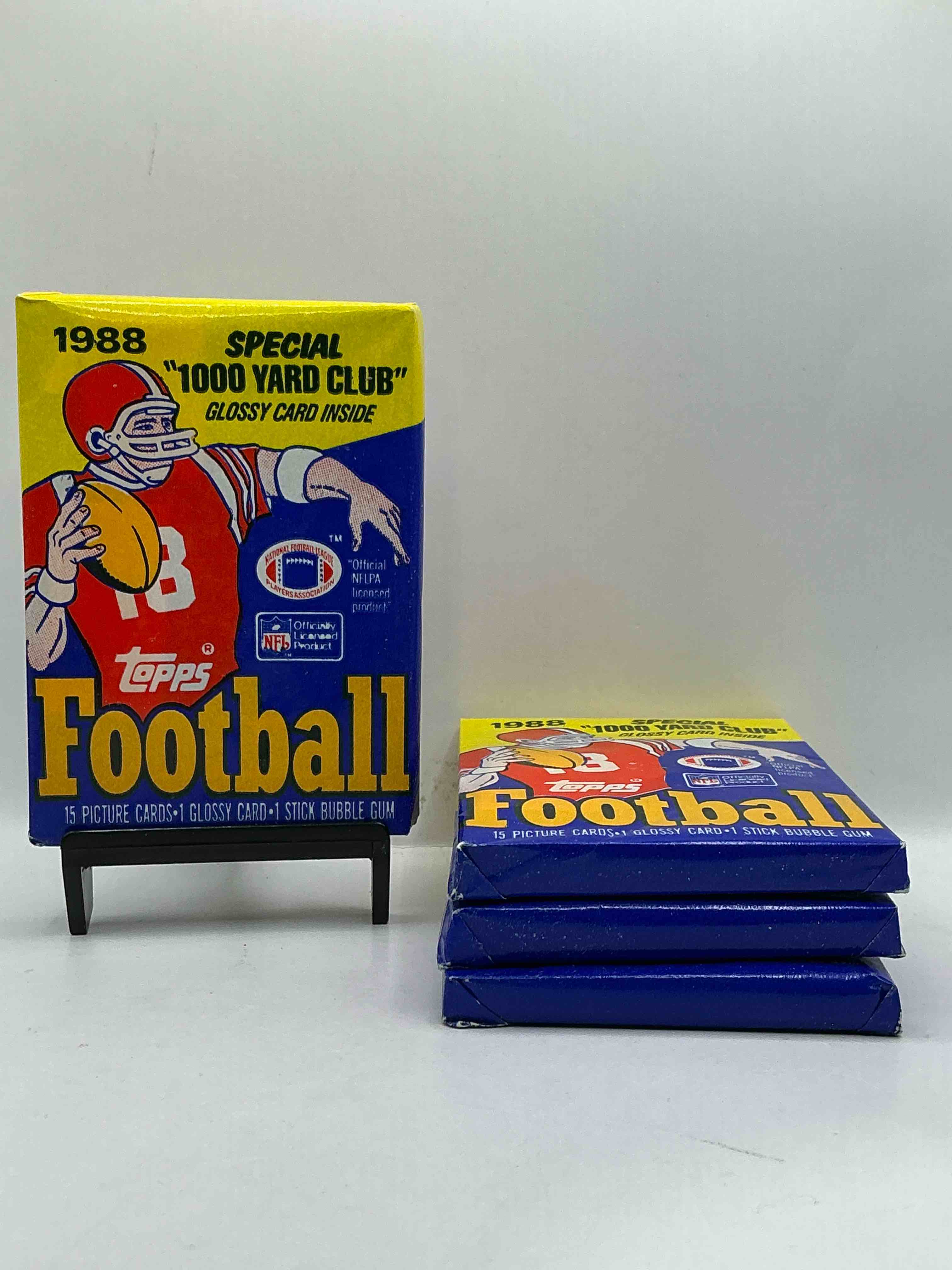 Bo Jackson Rookie? 1988 Topps Football Unopened Sports Card Collectible Wax Pack, Direct From Original Retail Case! What A Great Year! Search For All The 80's Stars... Early Jerry Rice, Joe Montana and Bo Jackson Rookie #327 (PSA 10 Value $1,000)! 1988 Topps Football Is Getting Harder & Harder To Find Due To The High Value OF The Bo Jackson Rookie. Happy Hunting!