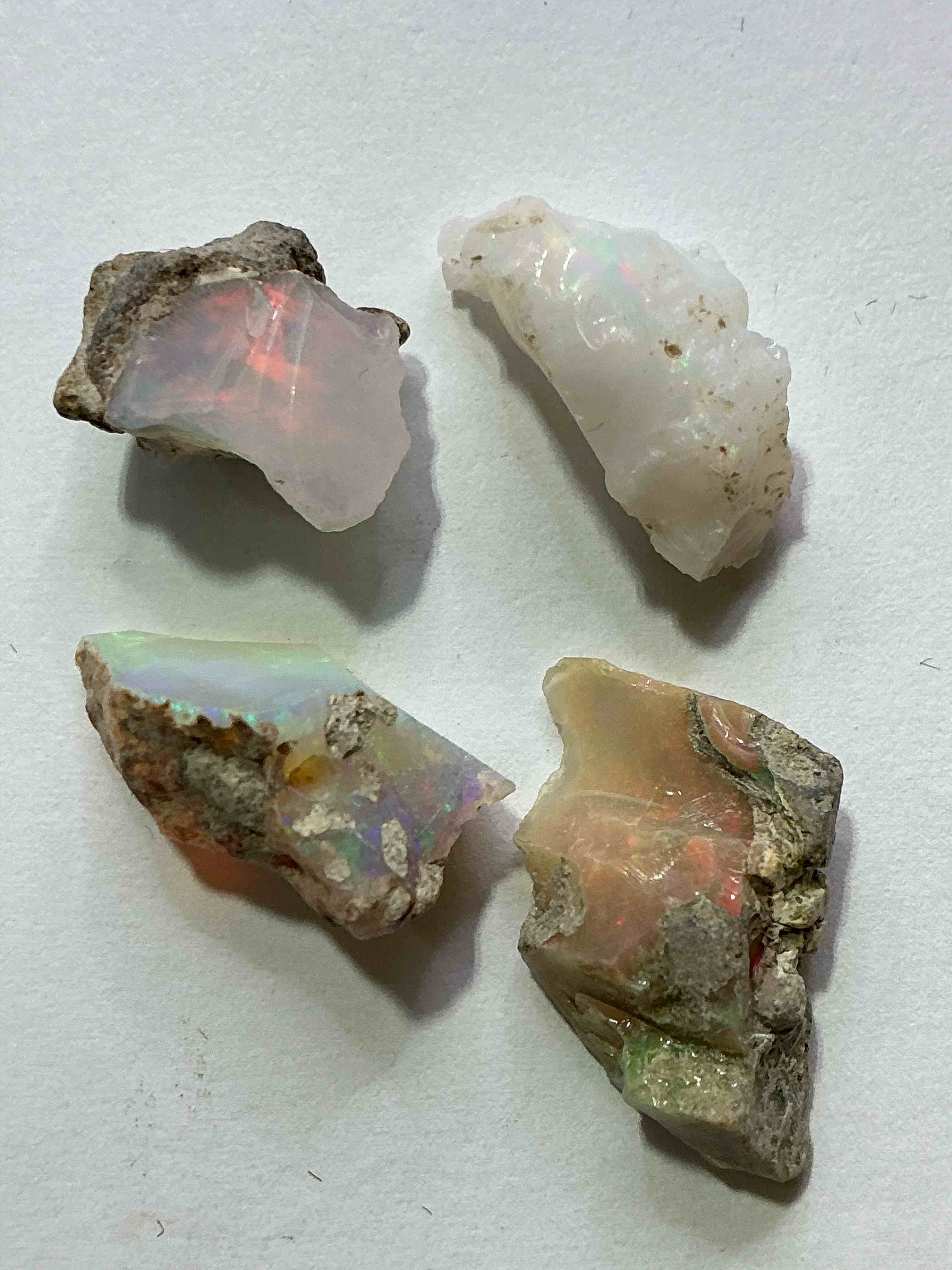 Opal Precious Gemstone, Raw, Authentic! Ethiopian Opal Gemstone, In Large & Raw, Prospected Form! Ethiopian Opals Are Famous For Their Stunning Clarity & Shimmering Color Hues! They Are Believed To Promote Hope, Purity & Love. The U.S. Dime In Image Is For Size Reference Only (Not Included). A Gemstone Like This In Raw Form Is Very Hard To Find! Own An Amazing, Stunning, Unique Opal Gemstone In Rare, Raw Form!