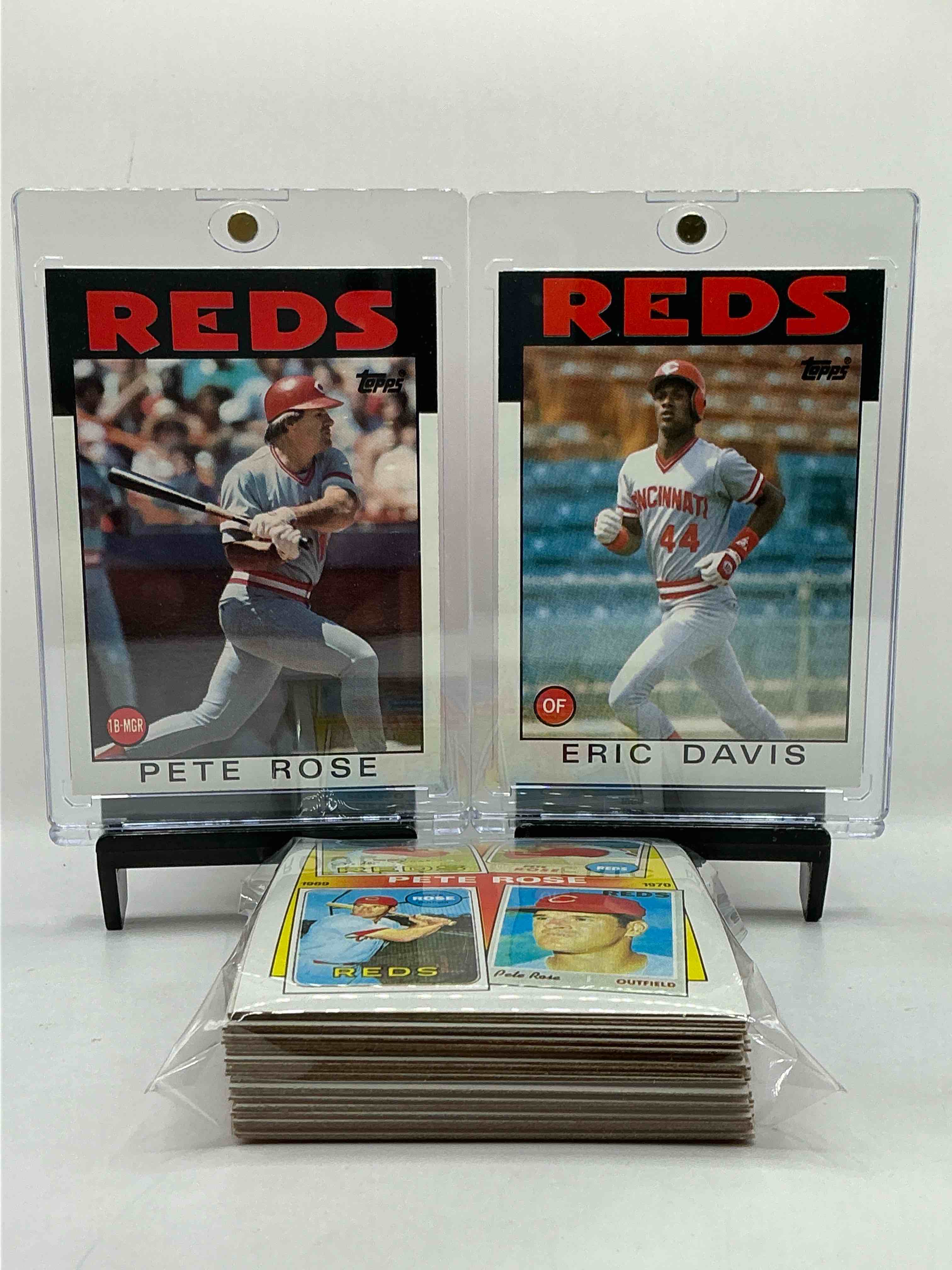 1986 Reds Topps Baseball Team Set! Vintage Reds Lot! Pete Rose, Eric Davis, Max Venable, Mario Soto, Tony Perez, Dave Concepcion & More! 80’s Baseball History… Cincinnati Reds! 