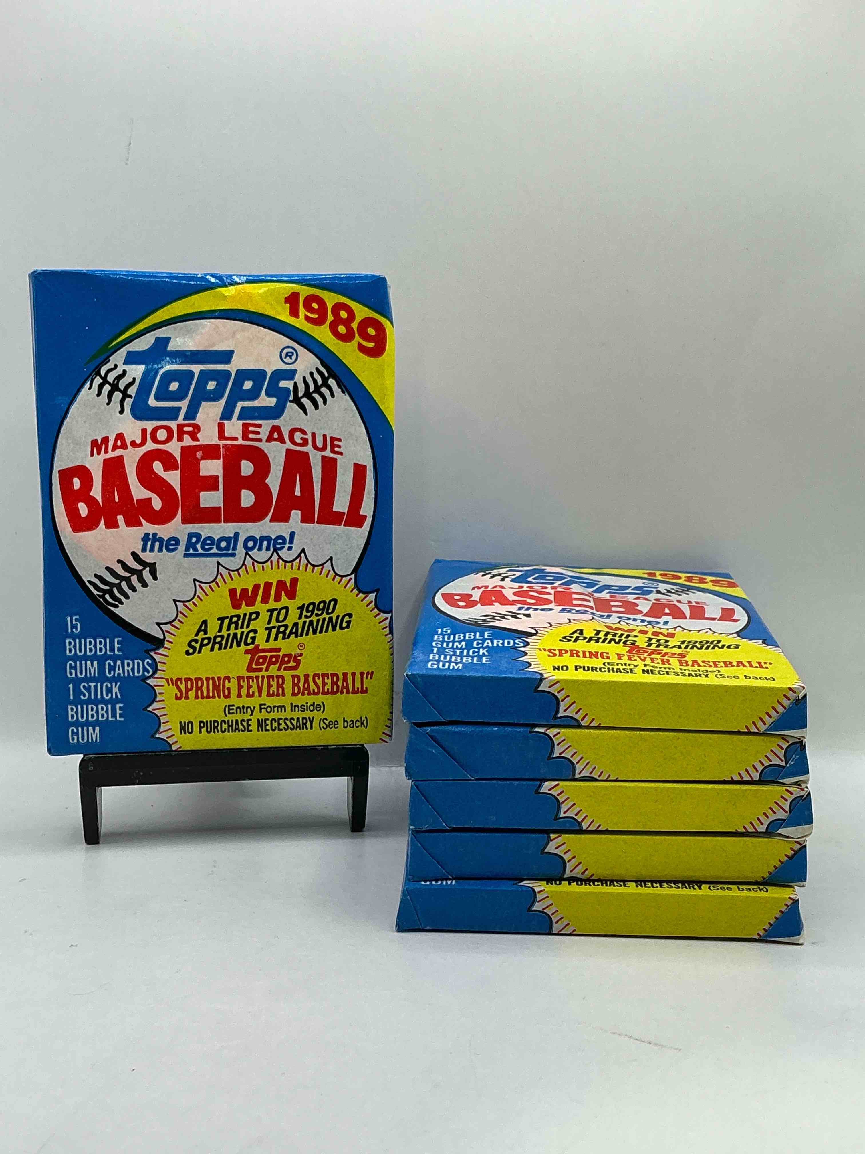 1989! Bo Jackson, Deion Sanders, Don Mattingly & More! Insane 1989 Topps Baseball Unopened Sports Card Collectible Wax Packs! Direct From Original Retail Case! Search For Valuable Randy Johnson Rookies!