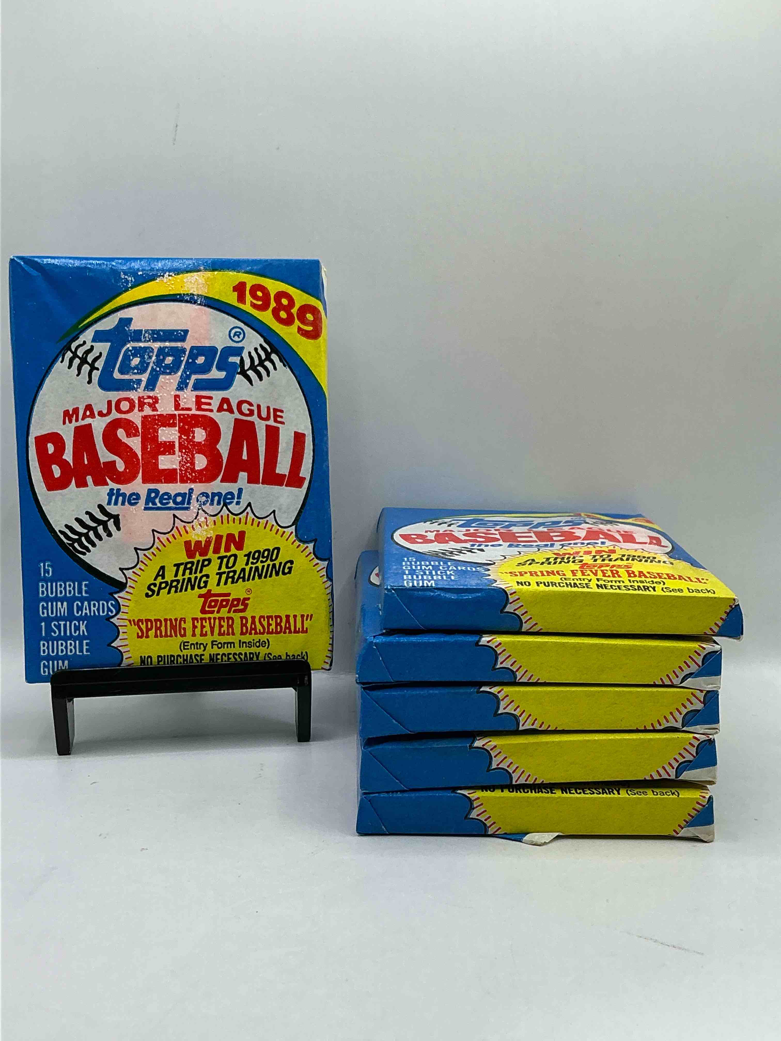 1989! Bo Jackson, Deion Sanders, Don Mattingly & More! Insane 1989 Topps Baseball Unopened Sports Card Collectible Wax Packs! Direct From Original Retail Case! Search For Valuable Randy Johnson Rookies!