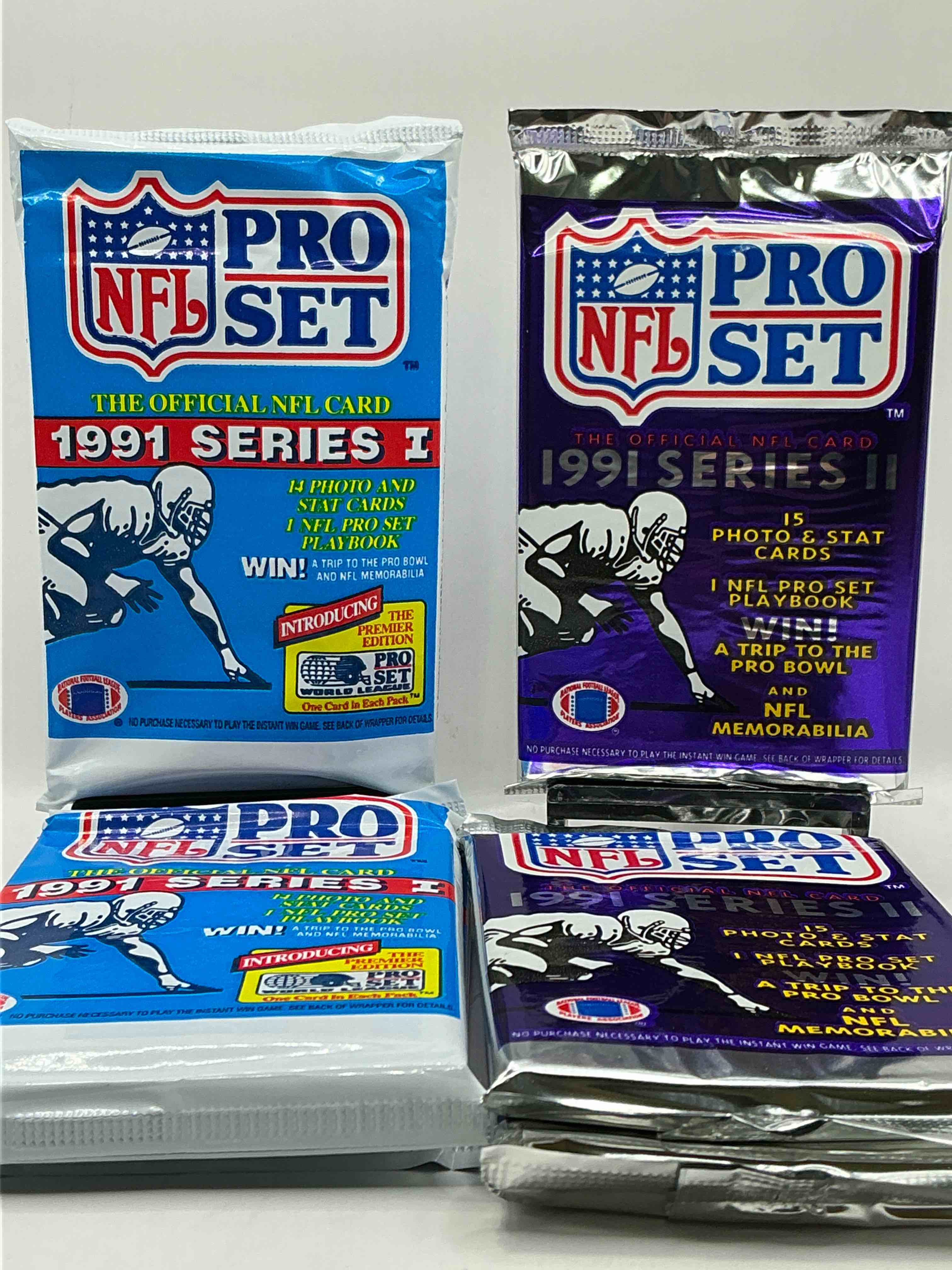 Wow! 1991 Pro Set Football Sealed Card Pack, Direct From Original Retail Case!Highly Sought After By Collectors As This Year Is Loaded With High Profile Cards!Search For Cards From Barry Sanders, Deion Sanders, Troy Aikman, Michael Irvin & Much More! Getting Hard To Find!