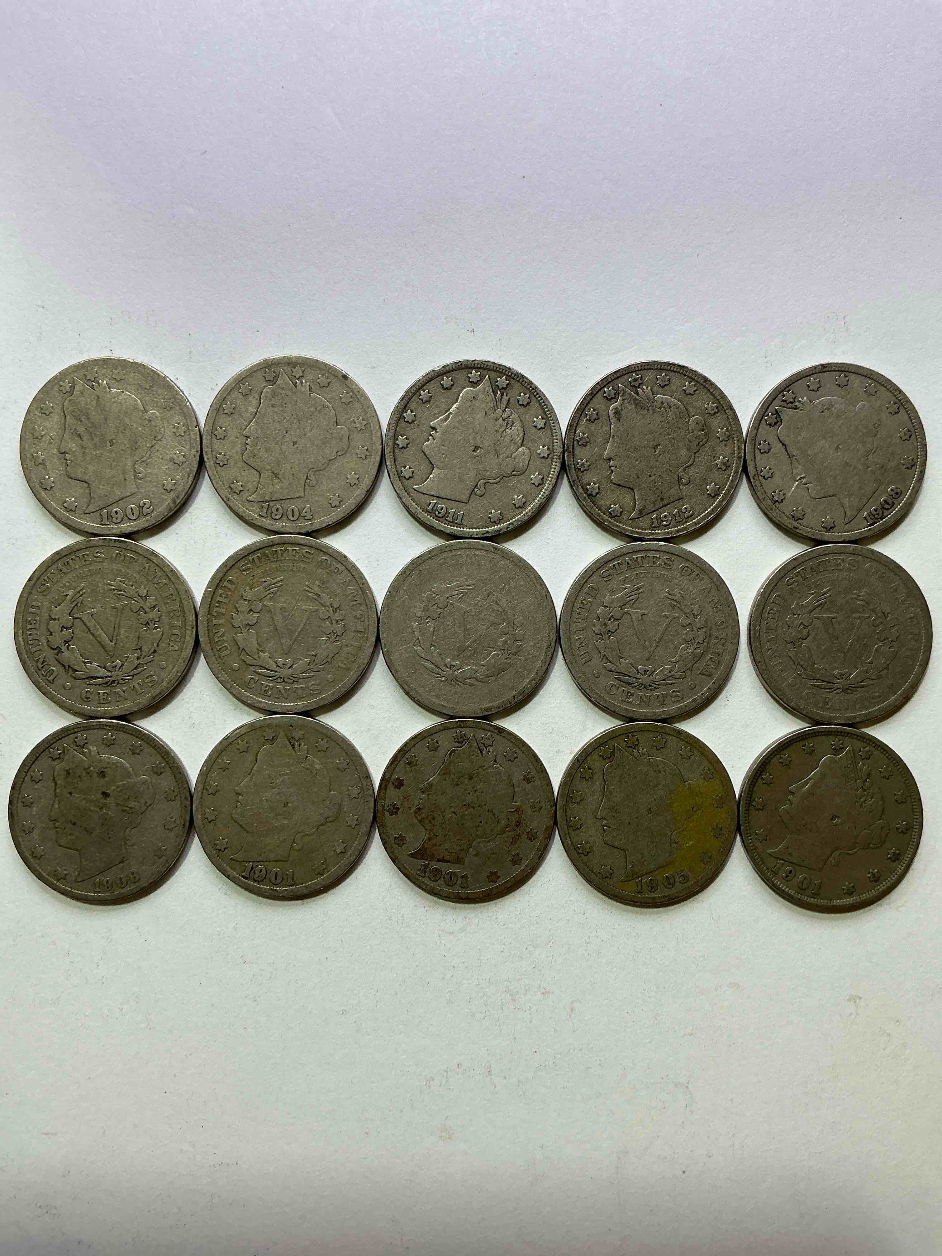 Historic Buffalo Nickels! Indian Head Buffalo Nickels Were Minted From 1913 To 1938 & Have Become A Favorite For Coin Collectors Around The World! Own Pieces Of American History With These Cool Indian Head Buffalo Nickels In Circulated Condition, Most With Visible Dates Which Is Very Rare For Buffalo Nickels!