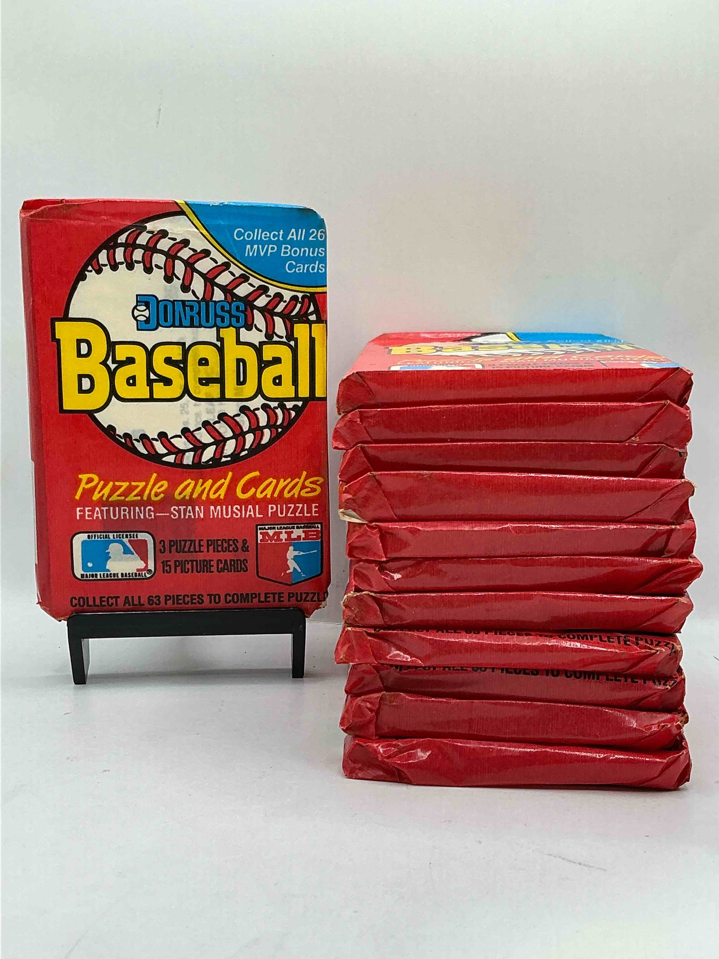 1988 Donruss Baseball Unopened Sports Card Wax Packs, Direct From Original Box!Search For Valuable Don Mattingly & Nolan Ryan Cards!