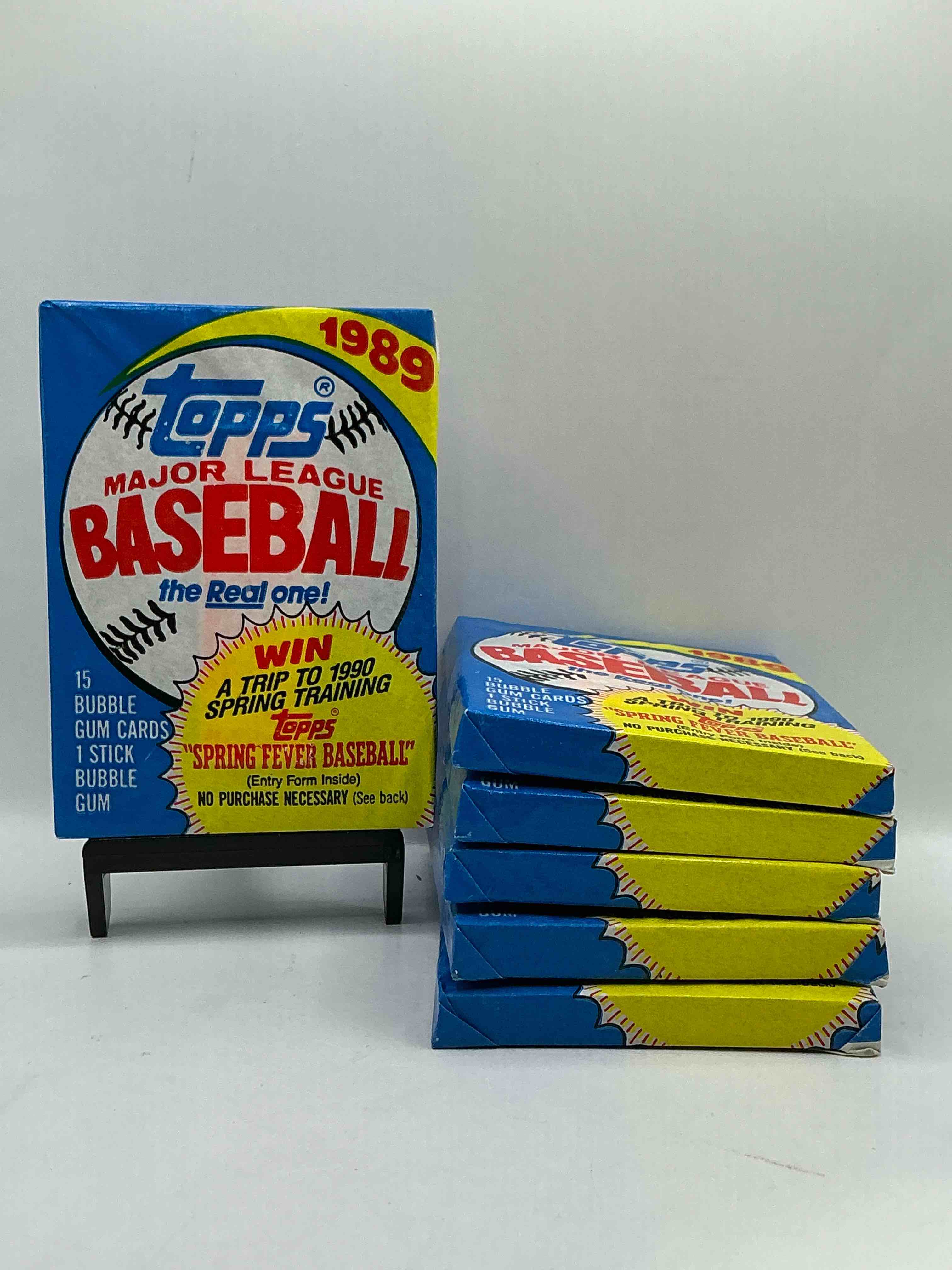 1989! Bo Jackson, Deion Sanders, Don Mattingly & More! Insane 1989 Topps Baseball Unopened Sports Card Collectible Wax Packs! Direct From Original Retail Case! Search For Valuable Randy Johnson Rookies!