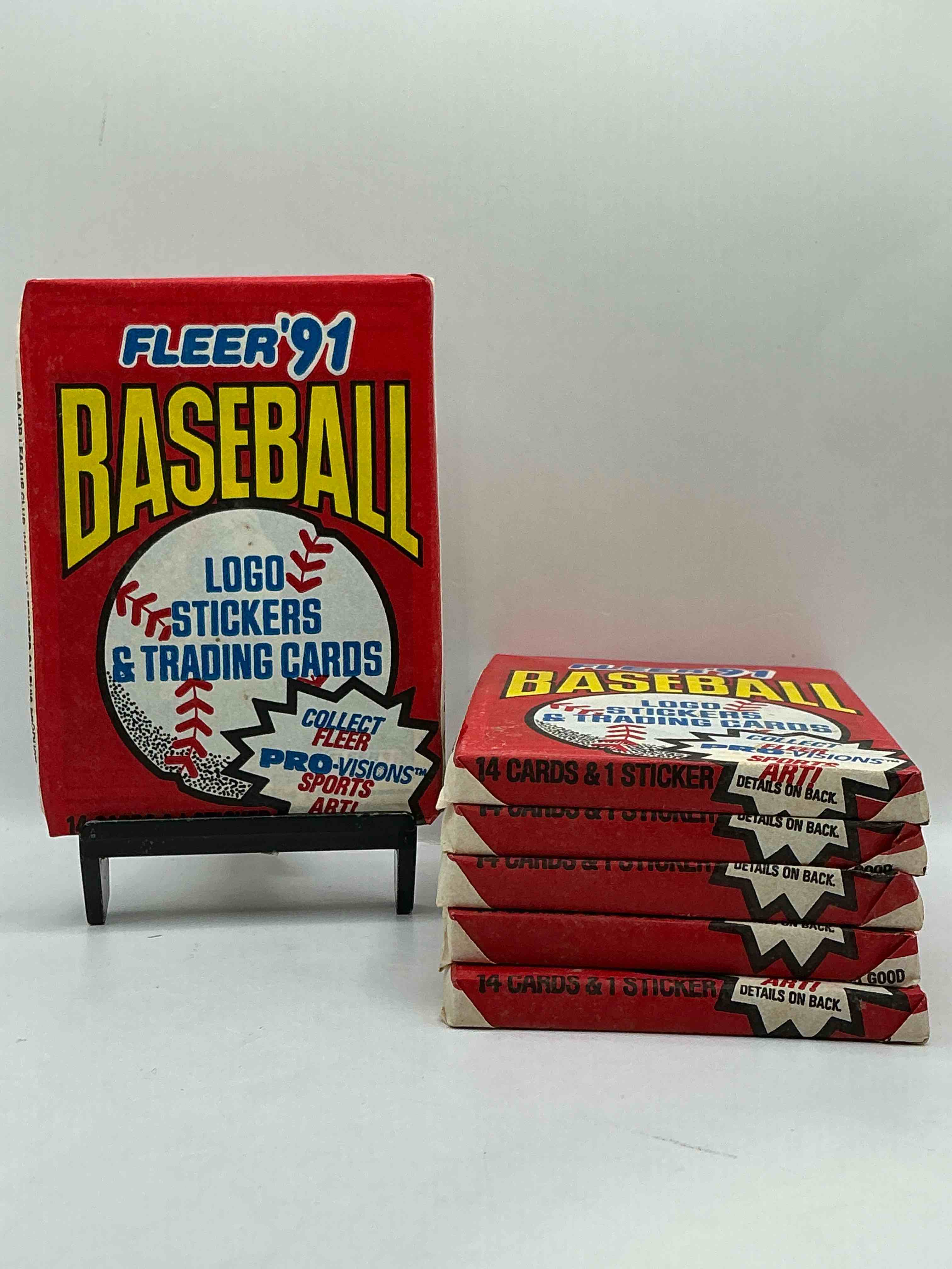 1991 Fleer Baseball Unopened Wax Pack, Direct From Original Sealed Retail Case Search For Griffey Jr. & Barry Bonds "Generation Stars" Combo Card #710 (PSA 10 Value $200), Nolan Ryan, Don Mattingly & So Much More!