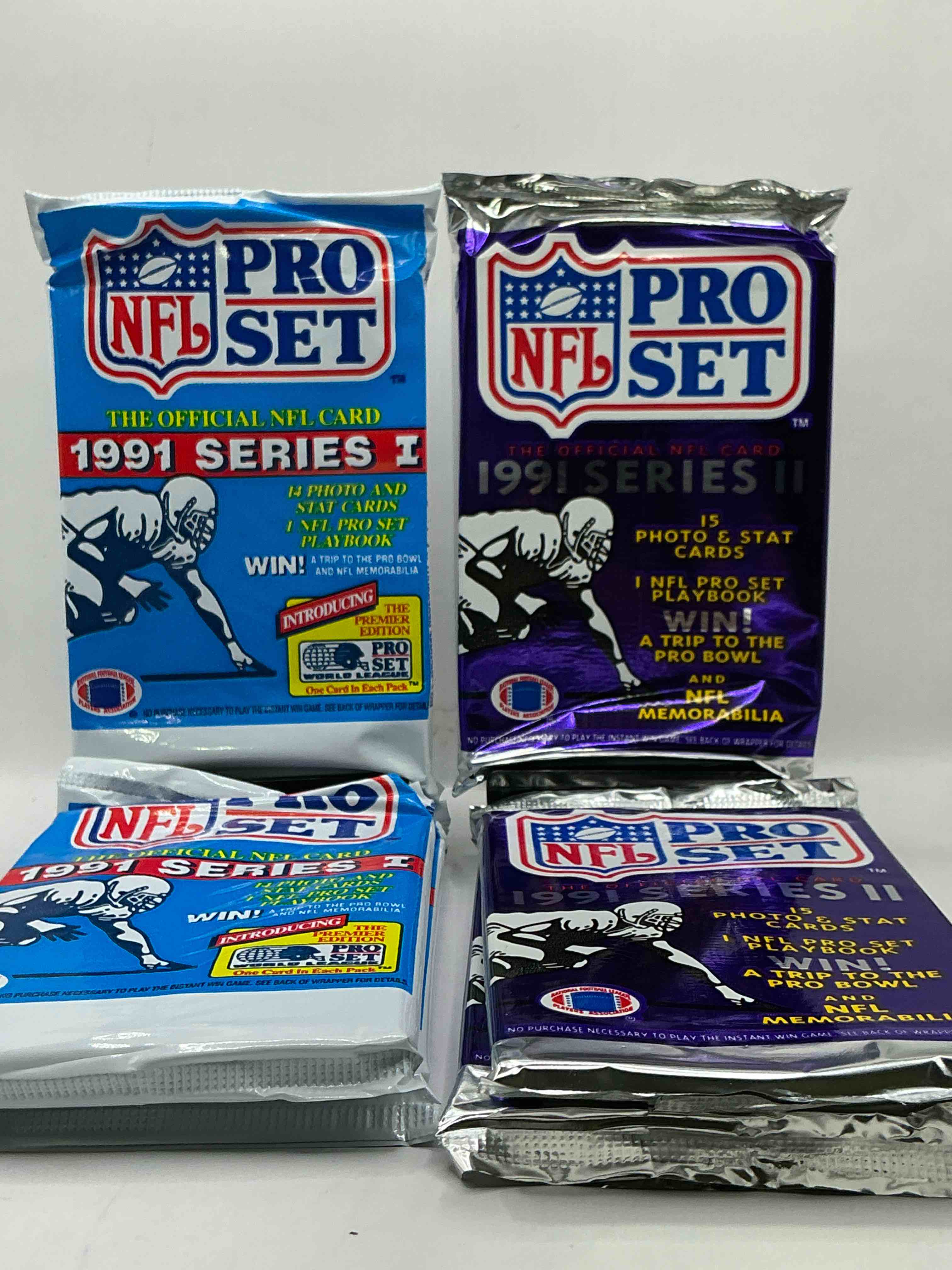 Wow! 1991 Pro Set Football Sealed Card Pack, Direct From Original Retail Case!Highly Sought After By Collectors As This Year Is Loaded With High Profile Cards!Search For Cards From Barry Sanders, Deion Sanders, Troy Aikman, Michael Irvin & Much More! Getting Hard To Find!
