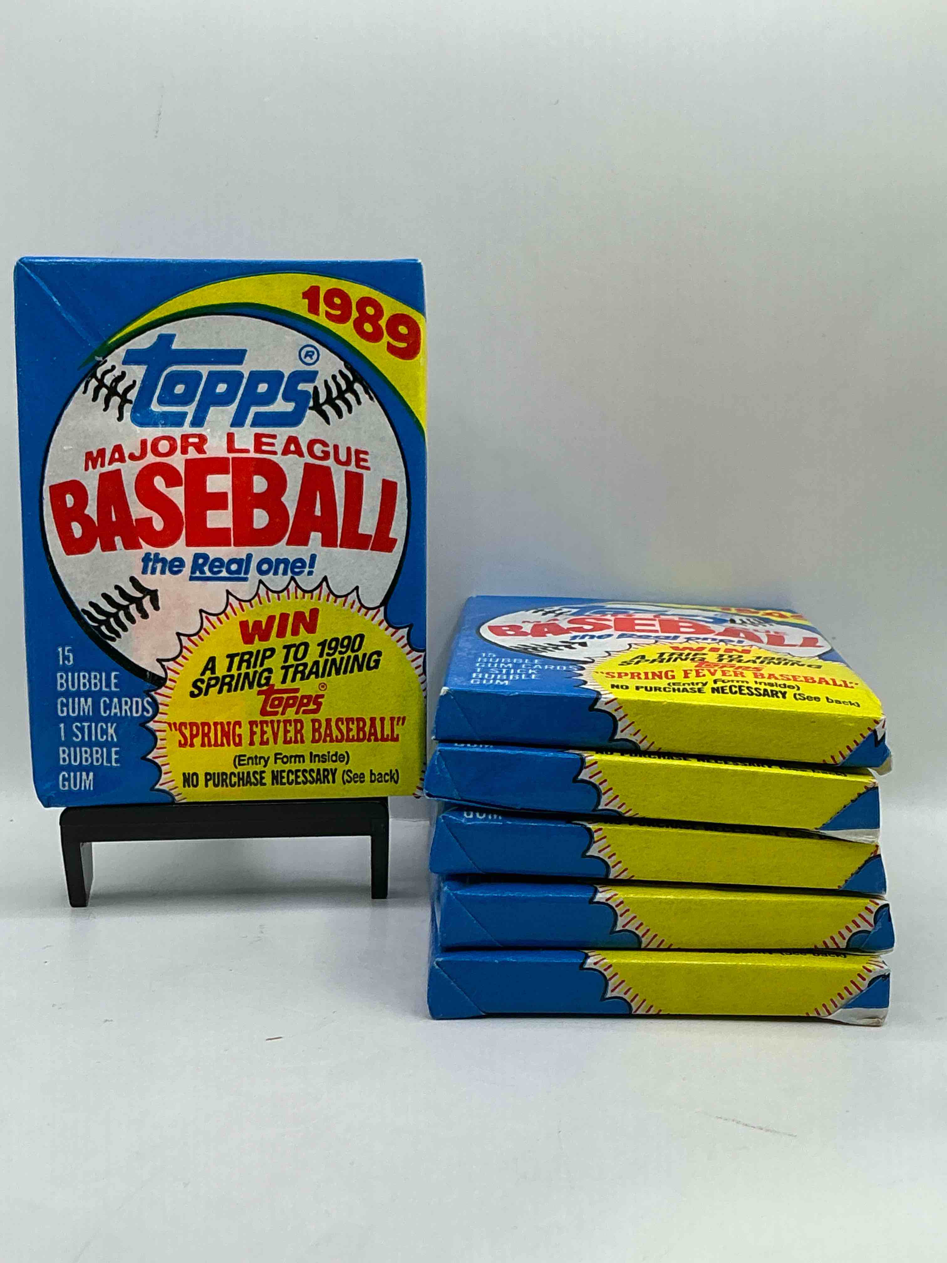 1989! Bo Jackson, Deion Sanders, Don Mattingly & More! Insane 1989 Topps Baseball Unopened Sports Card Collectible Wax Packs! Direct From Original Retail Case! Search For Valuable Randy Johnson Rookies!