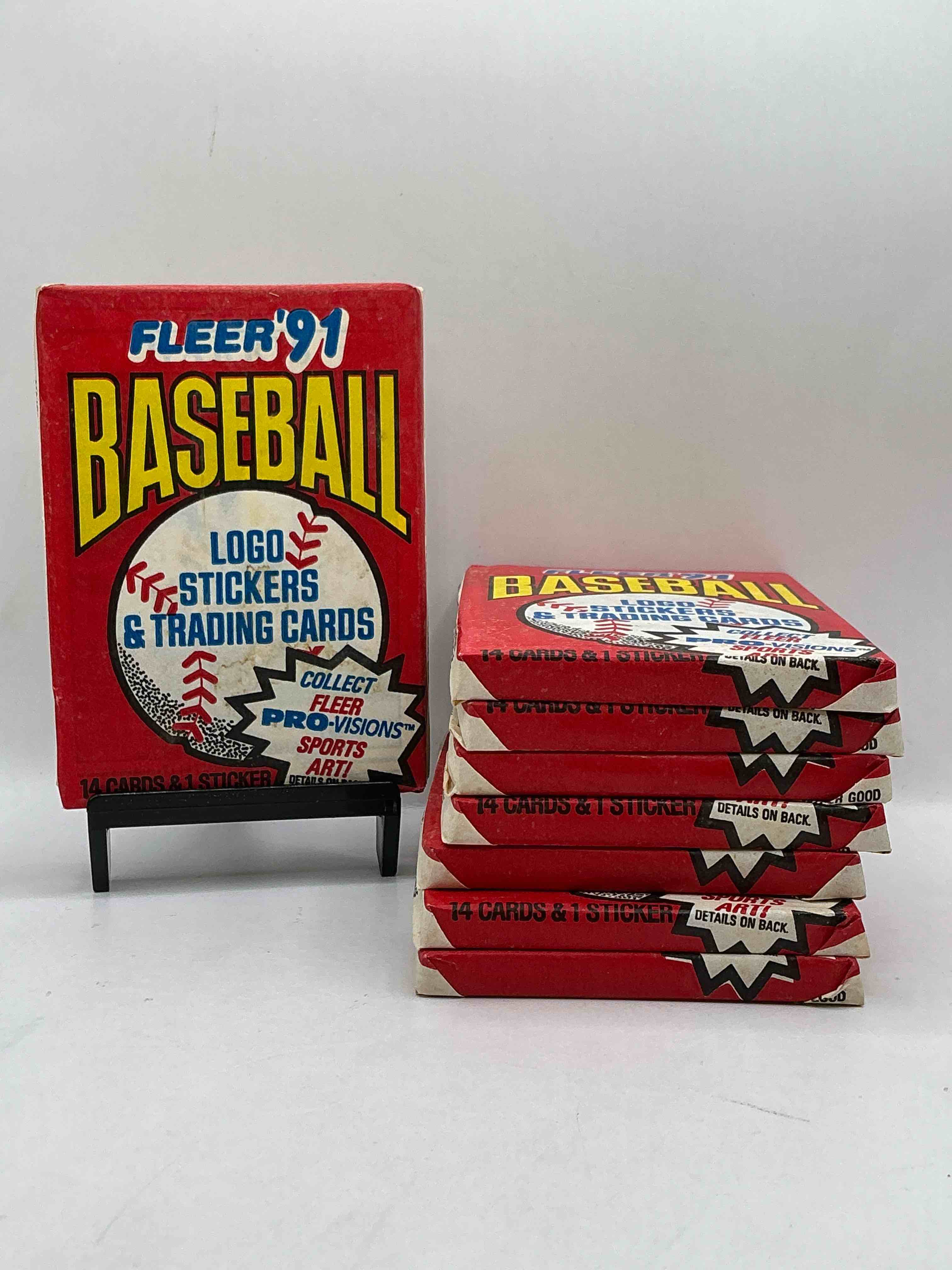 1991 Fleer Baseball Unopened Pack, Direct From Original Sealed Retail Case! Search For Griffey Jr. & Barry Bonds "Generation Stars" Combo Card #710 (PSA 10 Value $200), Nolan Ryan, Don Mattingly & So Much More!