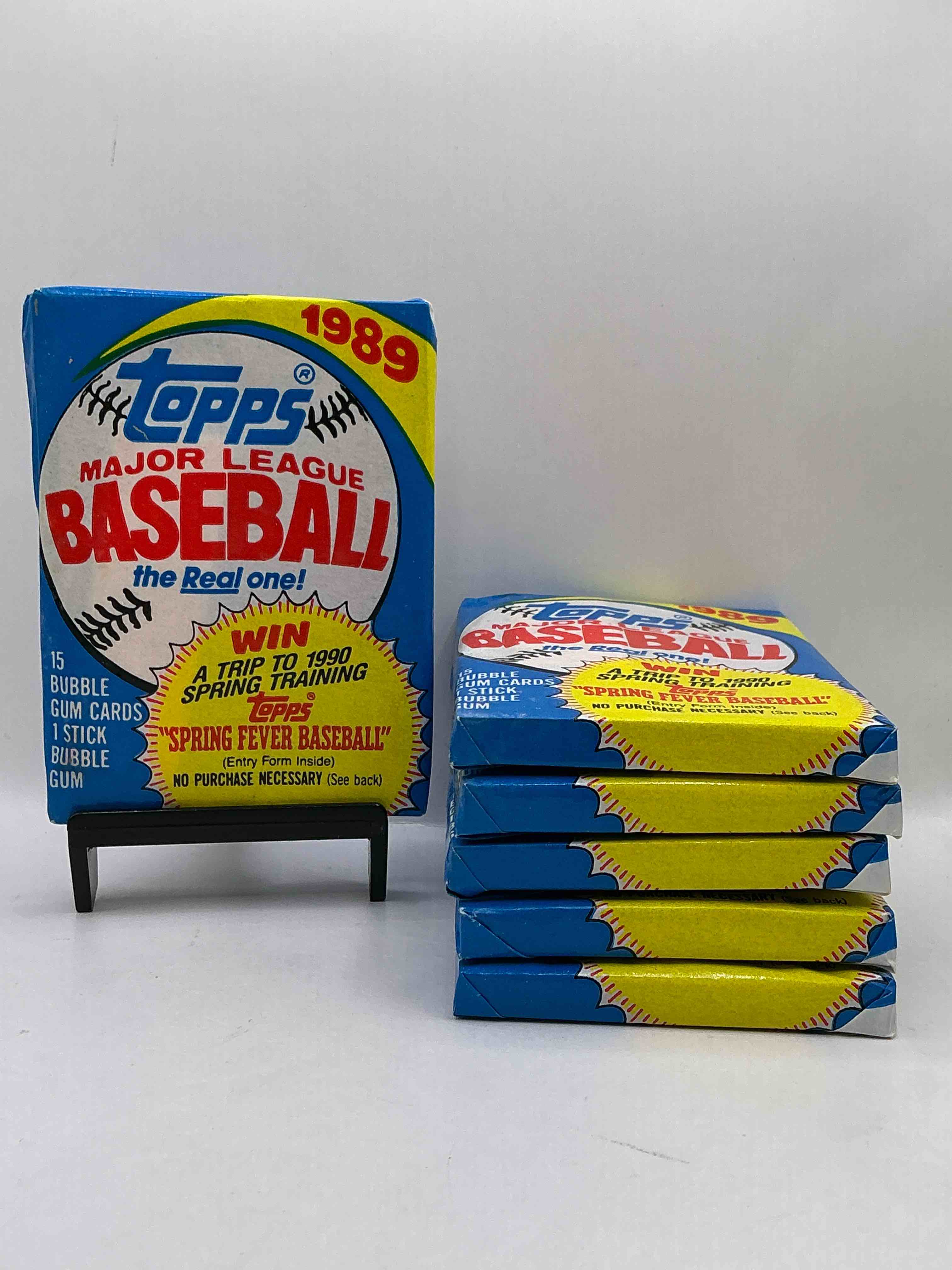 1989! Bo Jackson, Deion Sanders, Don Mattingly & More! Insane 1989 Topps Baseball Unopened Sports Card Collectible Wax Packs! Direct From Original Retail Case! Search For Valuable Randy Johnson Rookies!