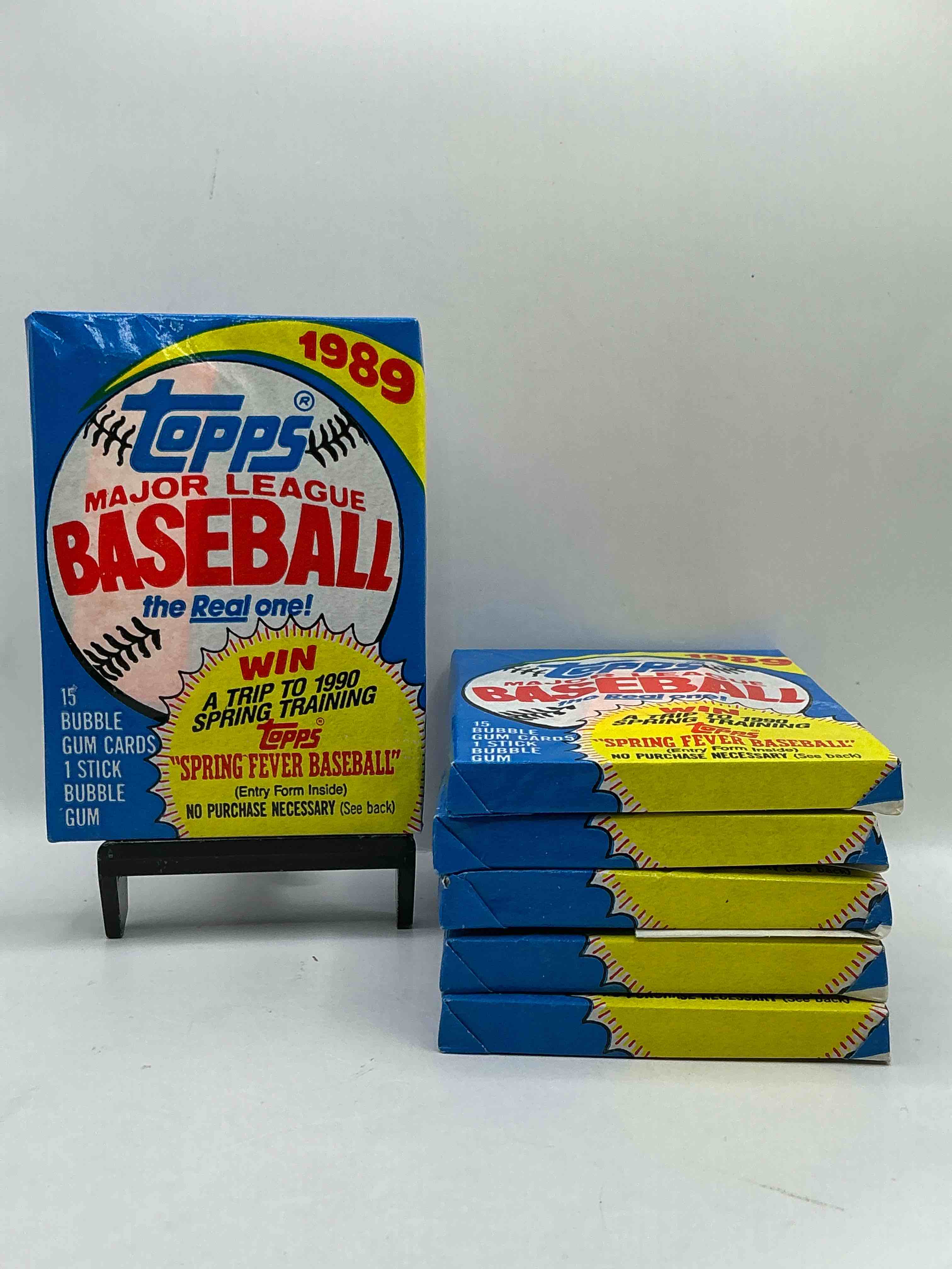 1989! Bo Jackson, Deion Sanders, Don Mattingly & More! Insane 1989 Topps Baseball Unopened Sports Card Collectible Wax Packs! Direct From Original Retail Case! Search For Valuable Randy Johnson Rookies!