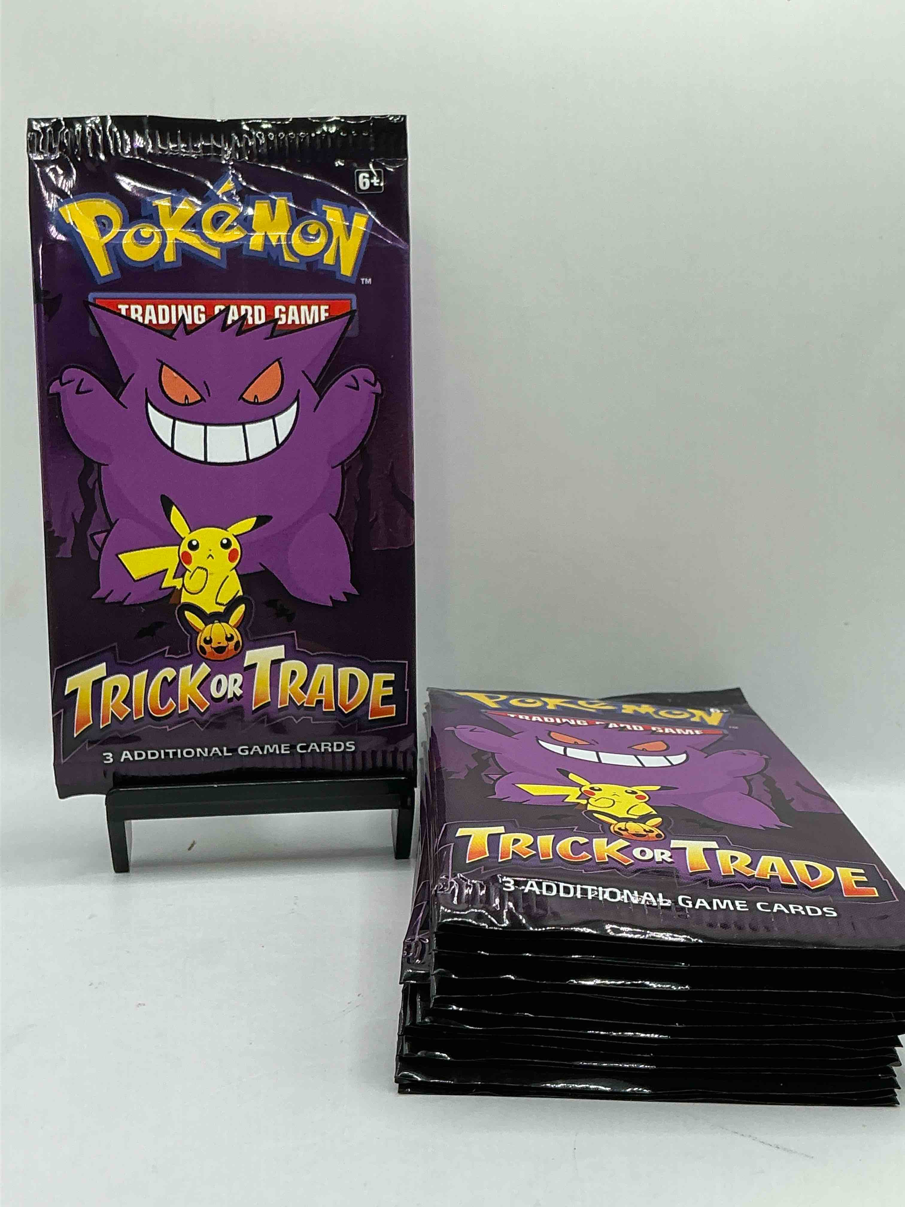 Pokémon Packs! Spooky Trick Or Trade Unopened Packs! 3 Cards Per Pack, From 2022! Look For Legendary Monsters!