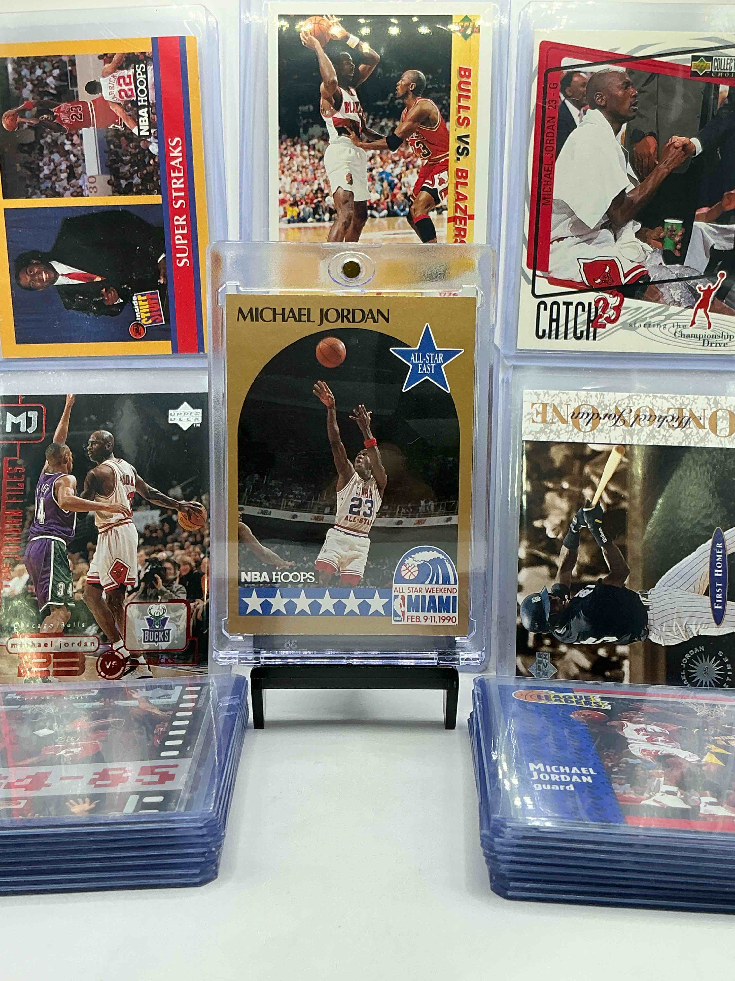 Collectors The GOAT! Insane 24 Card Michael Jordan Lot From All Different Years & Brands! HOOPS, Upper Deck, Fleer & More! MJ INSANITY!