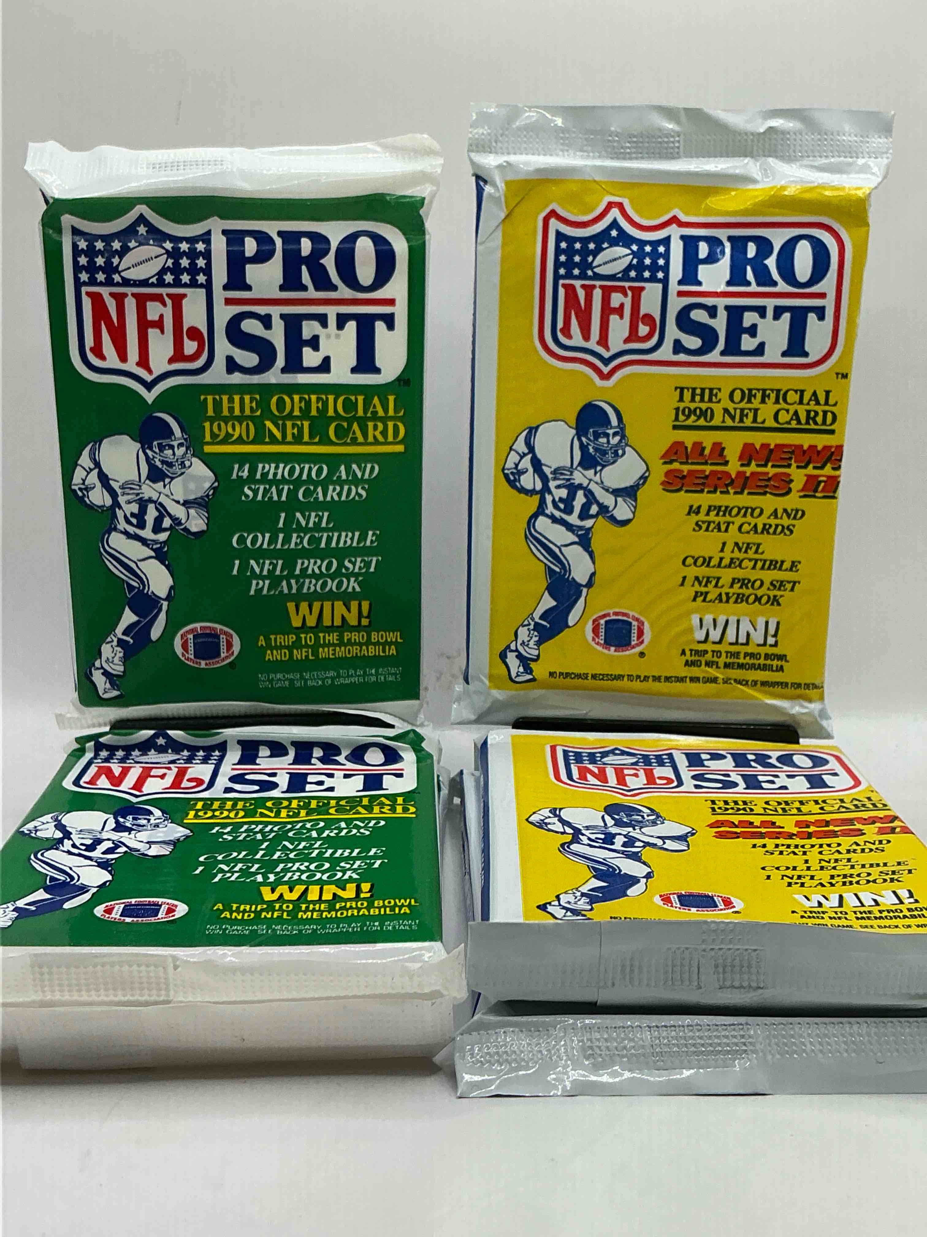 Wow! 1990 Pro Set Football Sealed Card Pack, Direct From Original Retail Case!Highly Sought After By Collectors As This Year Is Loaded With High Profile Cards!Search For Cards From Barry Sanders, Deion Sanders, Troy Aikman, Michael Irvin & Much More! Getting Hard To Find!