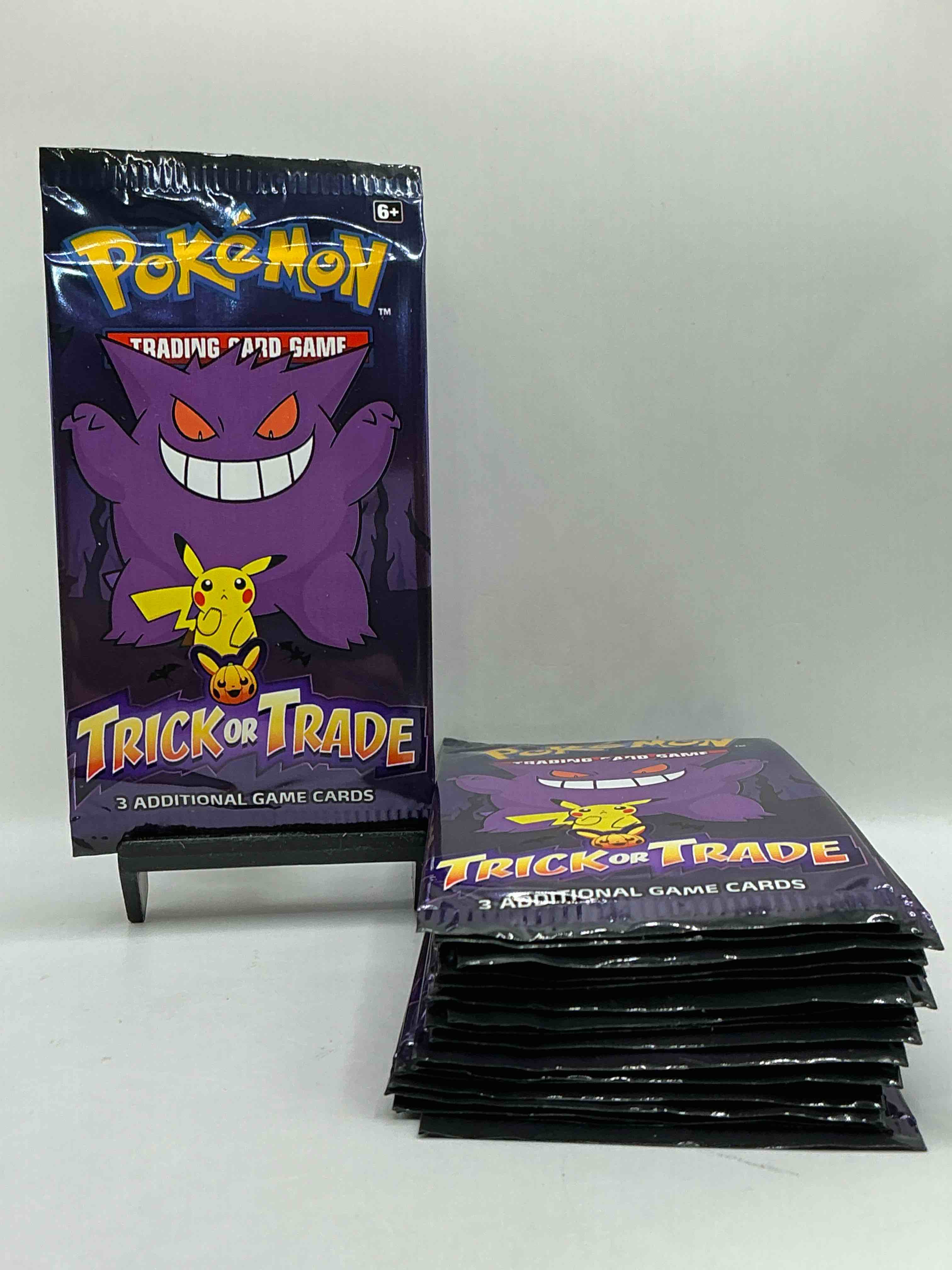 Pokémon Packs! Spooky Trick Or Trade Unopened Packs! 3 Cards Per Pack, From 2022! Look For Legendary Monsters!