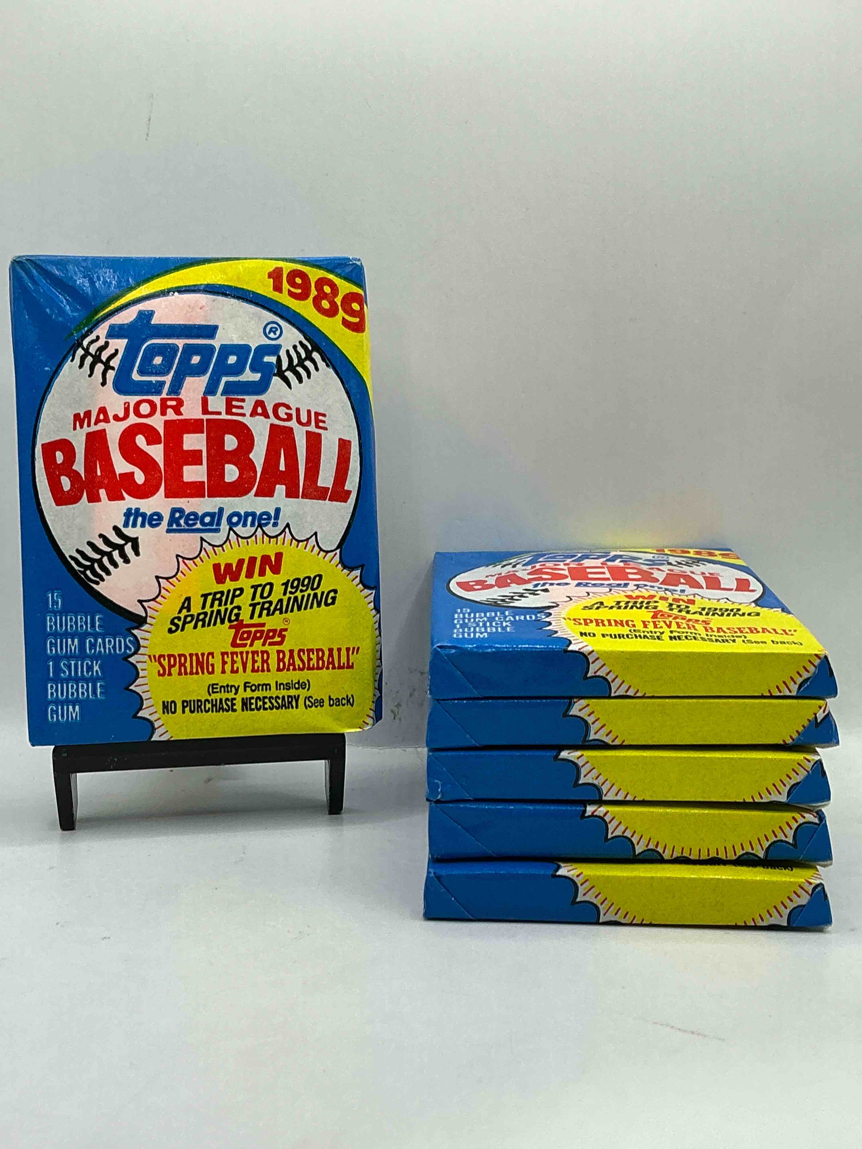 1989! Bo Jackson, Deion Sanders, Don Mattingly & More! Insane 1989 Topps Baseball Unopened Sports Card Collectible Wax Packs! Direct From Original Retail Case! Search For Valuable Randy Johnson Rookies!