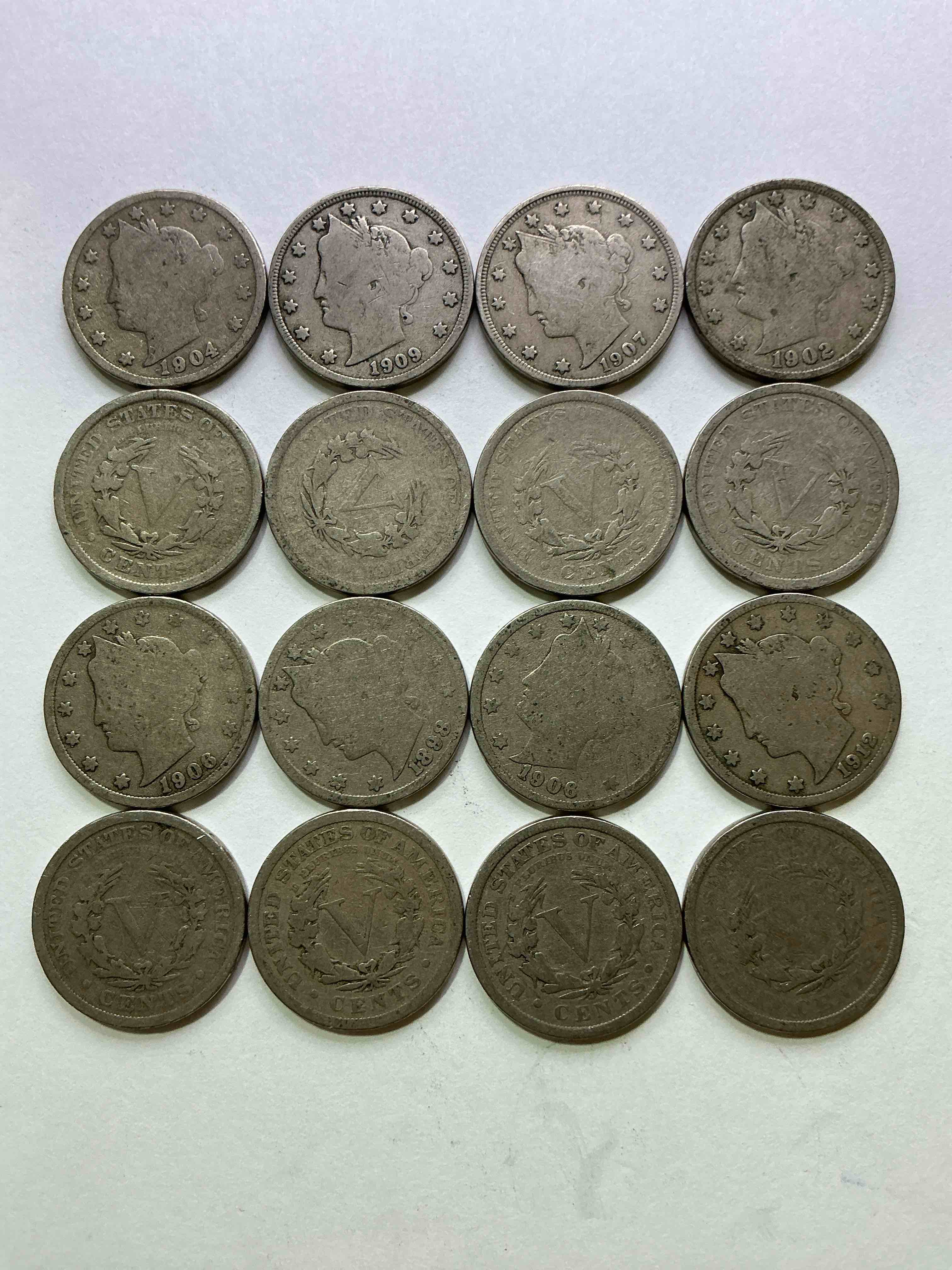 Historic Buffalo Nickels! Indian Head Buffalo Nickels Were Minted From 1913 To 1938 & Have Become A Favorite For Coin Collectors Around The World! Own Pieces Of American History With These Cool Indian Head Buffalo Nickels In Circulated Condition, Most With Visible Dates Which Is Very Rare For Buffalo Nickels!