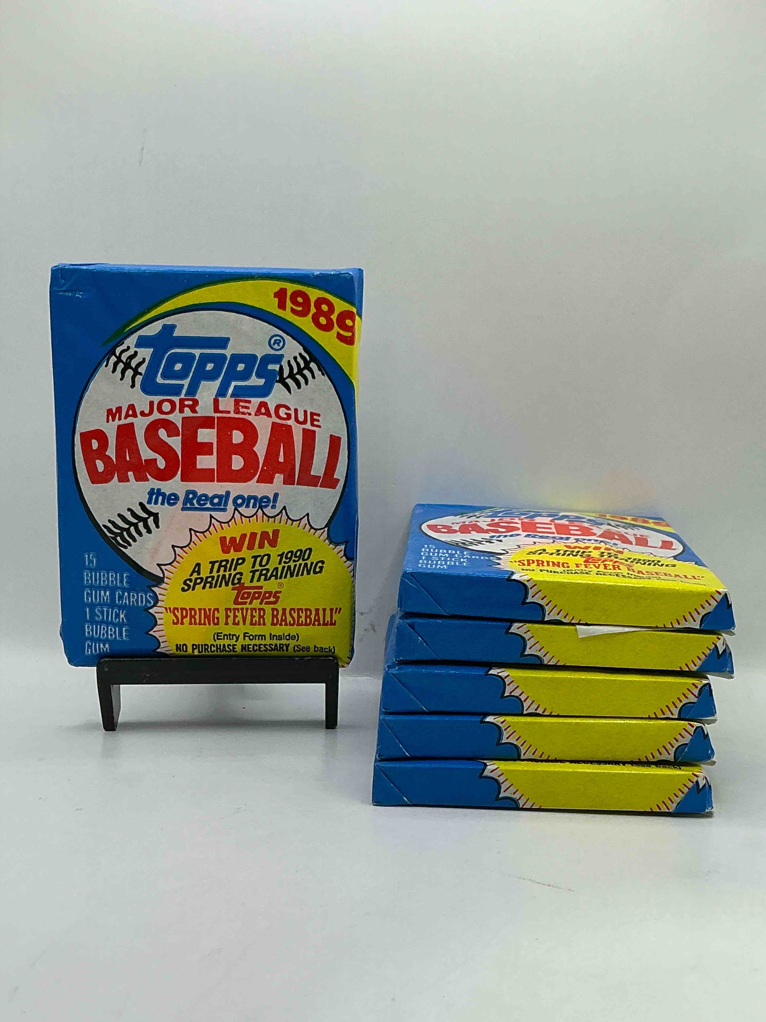 1989! Bo Jackson, Deion Sanders, Don Mattingly & More! Insane 1989 Topps Baseball Unopened Sports Card Collectible Wax Packs! Direct From Original Retail Case! Search For Valuable Randy Johnson Rookies!