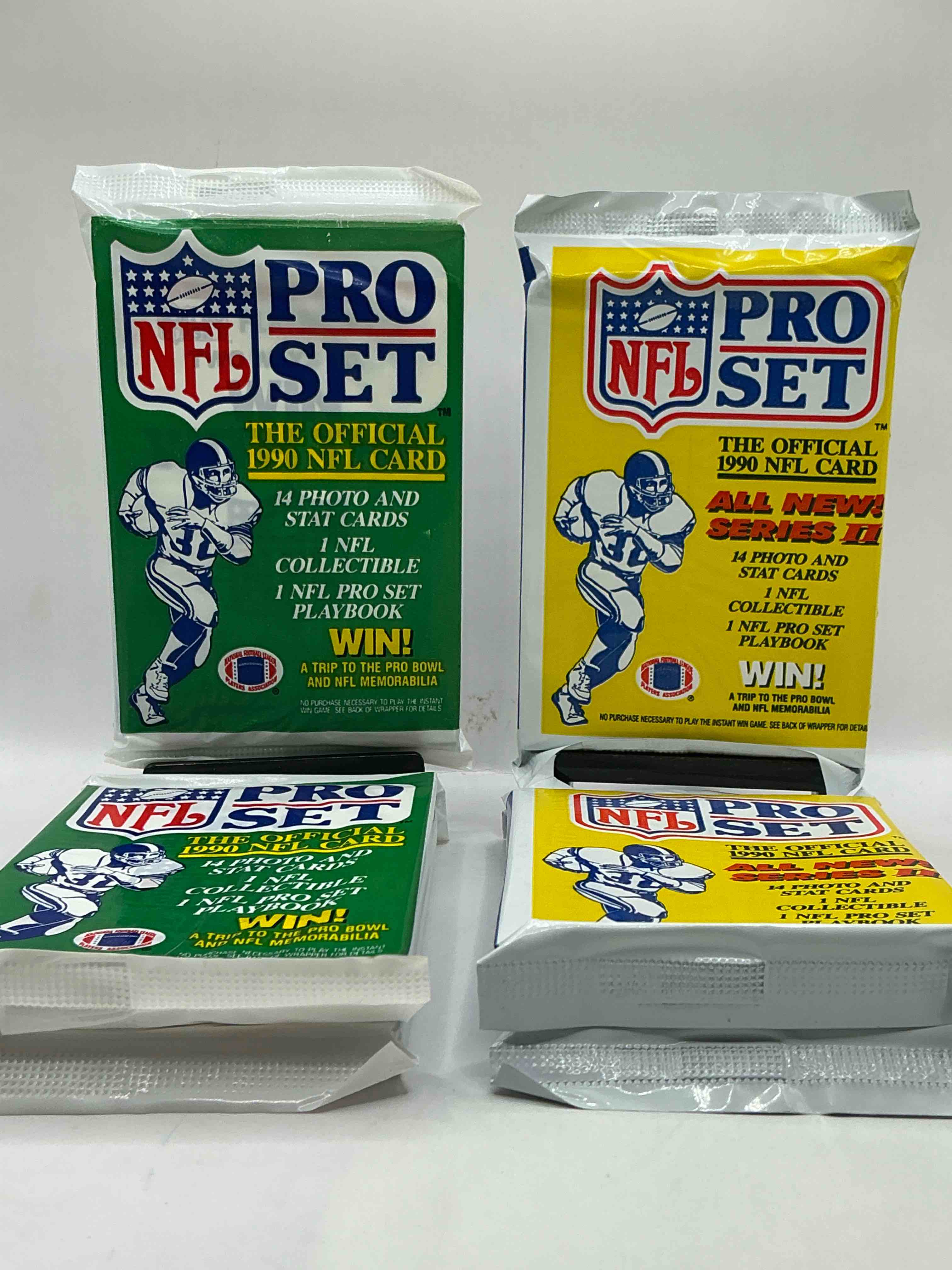 Wow! 1990 Pro Set Football Sealed Card Pack, Direct From Original Retail Case!Highly Sought After By Collectors As This Year Is Loaded With High Profile Cards!Search For Cards From Barry Sanders, Deion Sanders, Troy Aikman, Michael Irvin & Much More! Getting Hard To Find!