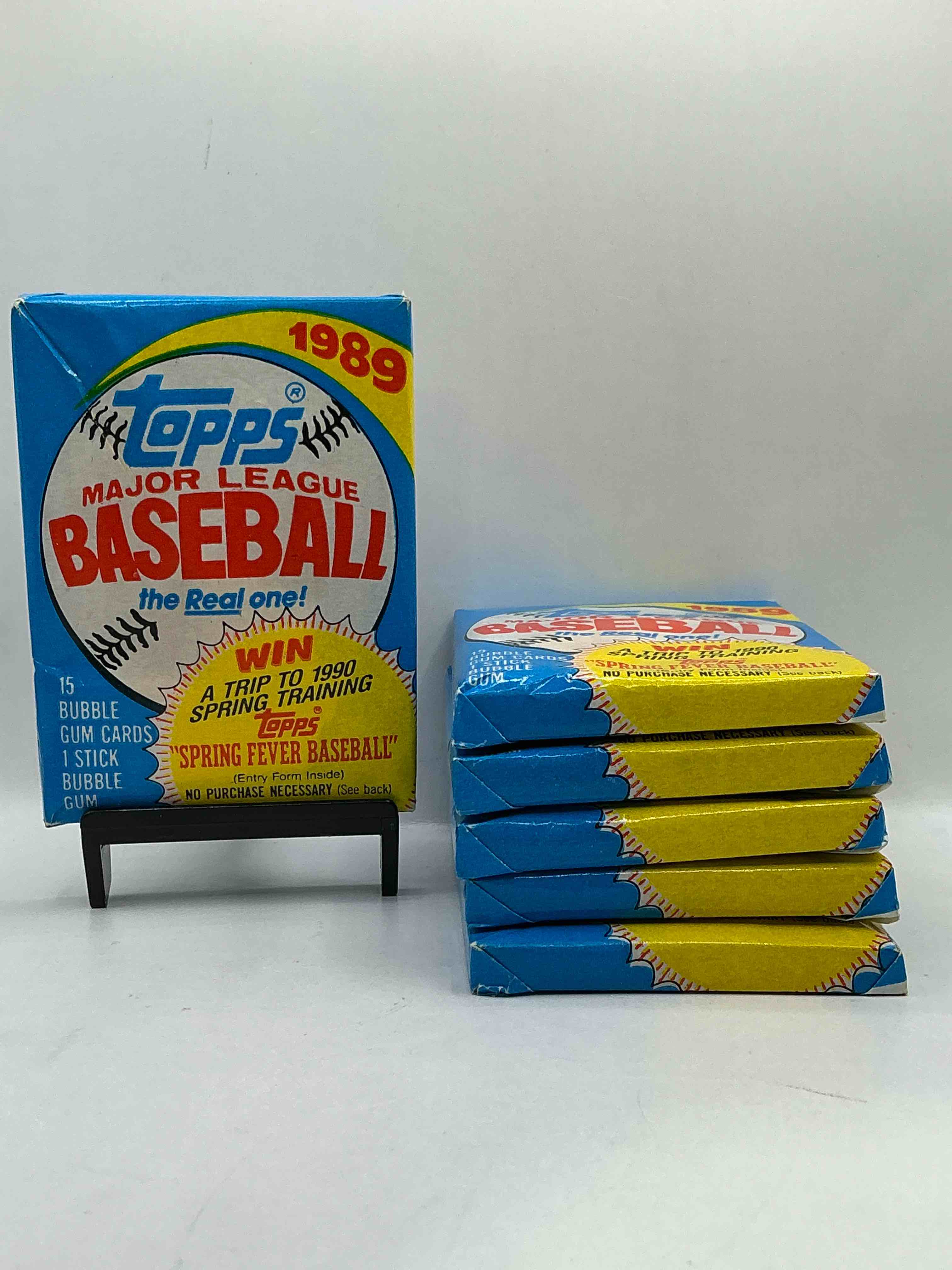 1989! Bo Jackson, Deion Sanders, Don Mattingly & More! Insane 1989 Topps Baseball Unopened Sports Card Collectible Wax Packs! Direct From Original Retail Case! Search For Valuable Randy Johnson Rookies!
