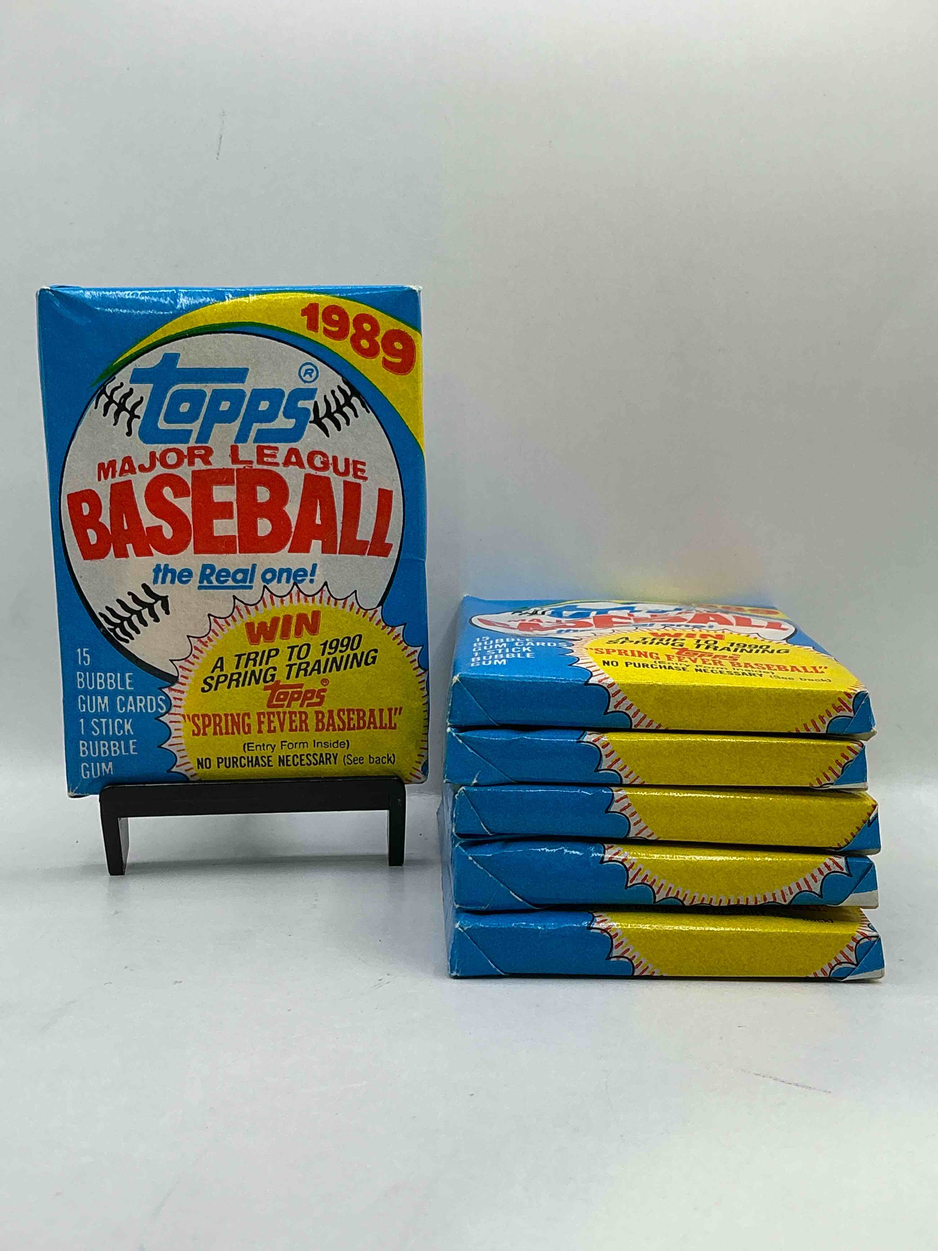 1989! Bo Jackson, Deion Sanders, Don Mattingly & More! Insane 1989 Topps Baseball Unopened Sports Card Collectible Wax Packs! Direct From Original Retail Case! Search For Valuable Randy Johnson Rookies!