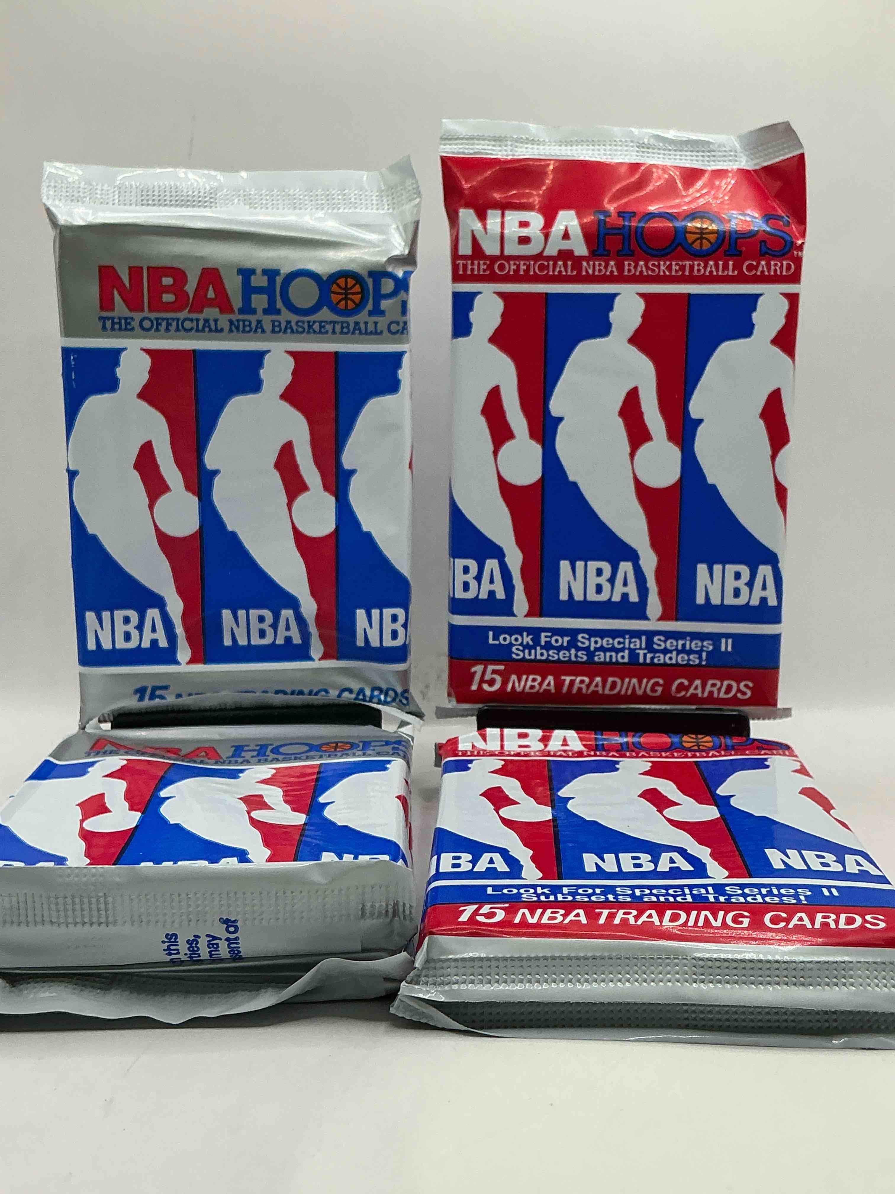 Michael Jordan?! Wow, Vintage 1990/91 NBA Hoops RARE Red Series Two Sealed Sports Card & Collectible Pack, Direct From Original Factory Sealed Retail Case!Series 2 Extremely Hard To Find & Includes Sought After Subsets! Look For Many Valuable Cards Such As Michael Jordan #65 (PSA 10 Value $225) & So Much More!
