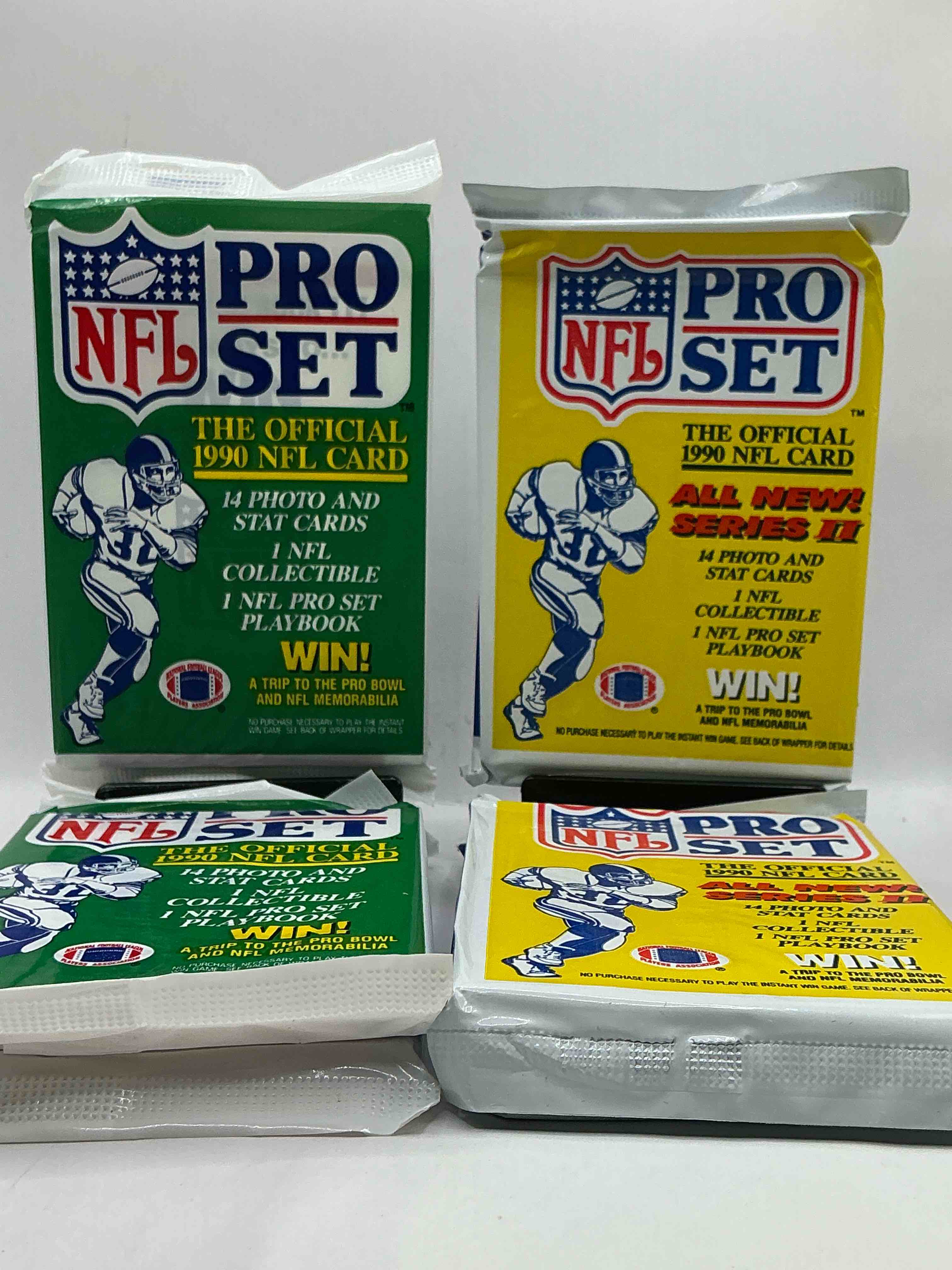 Wow! 1990 Pro Set Football Sealed Card Pack, Direct From Original Retail Case!Highly Sought After By Collectors As This Year Is Loaded With High Profile Cards!Search For Cards From Barry Sanders, Deion Sanders, Troy Aikman, Michael Irvin & Much More! Getting Hard To Find!