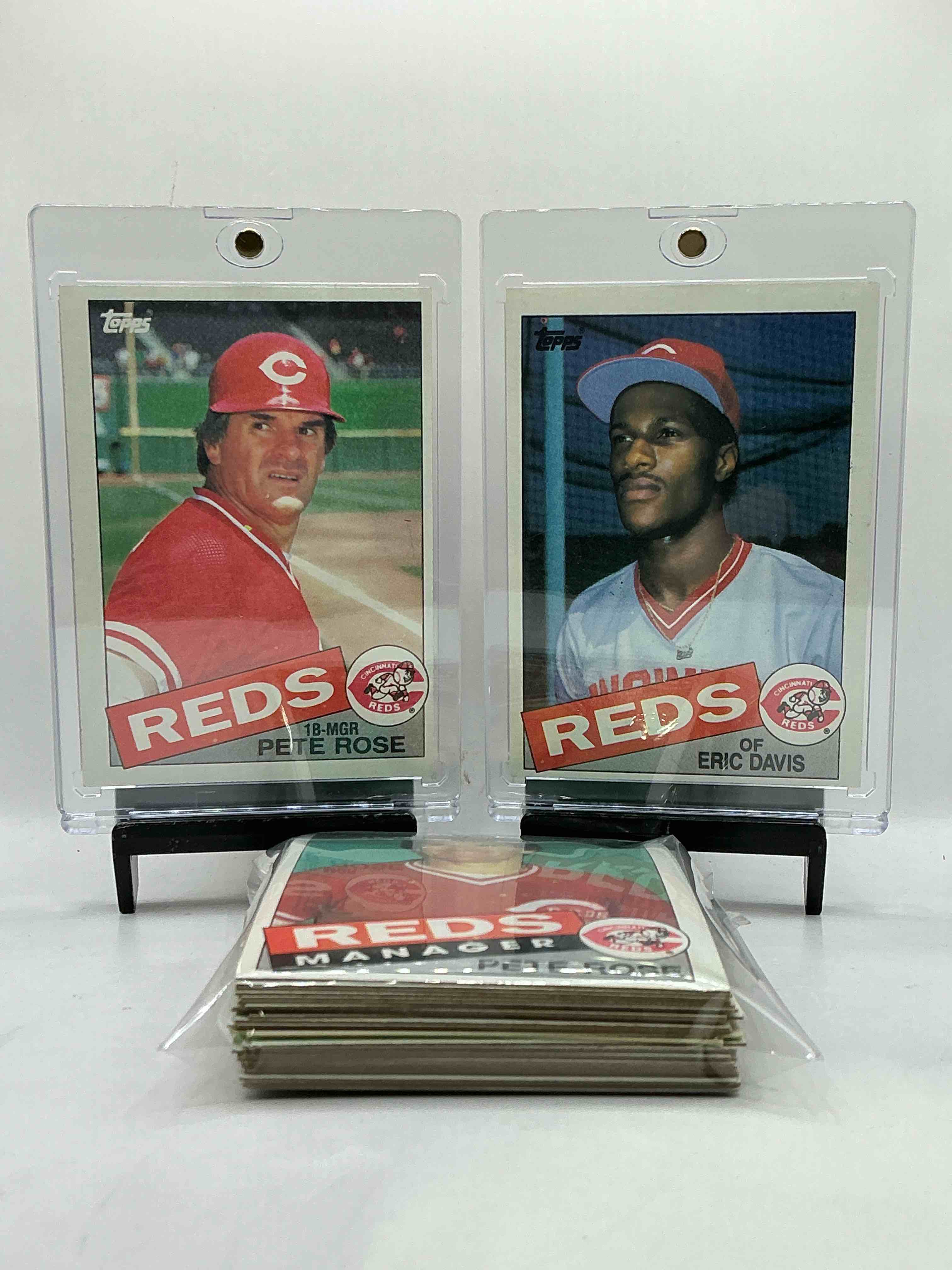 1985 Reds Topps Baseball Team Set! Vintage Reds Lot! Pete Rose, Eric Davis, Max Venable, Mario Soto, Tony Perez, Dave Concepcion & More! 80’s Baseball History… Cincinnati Reds! 