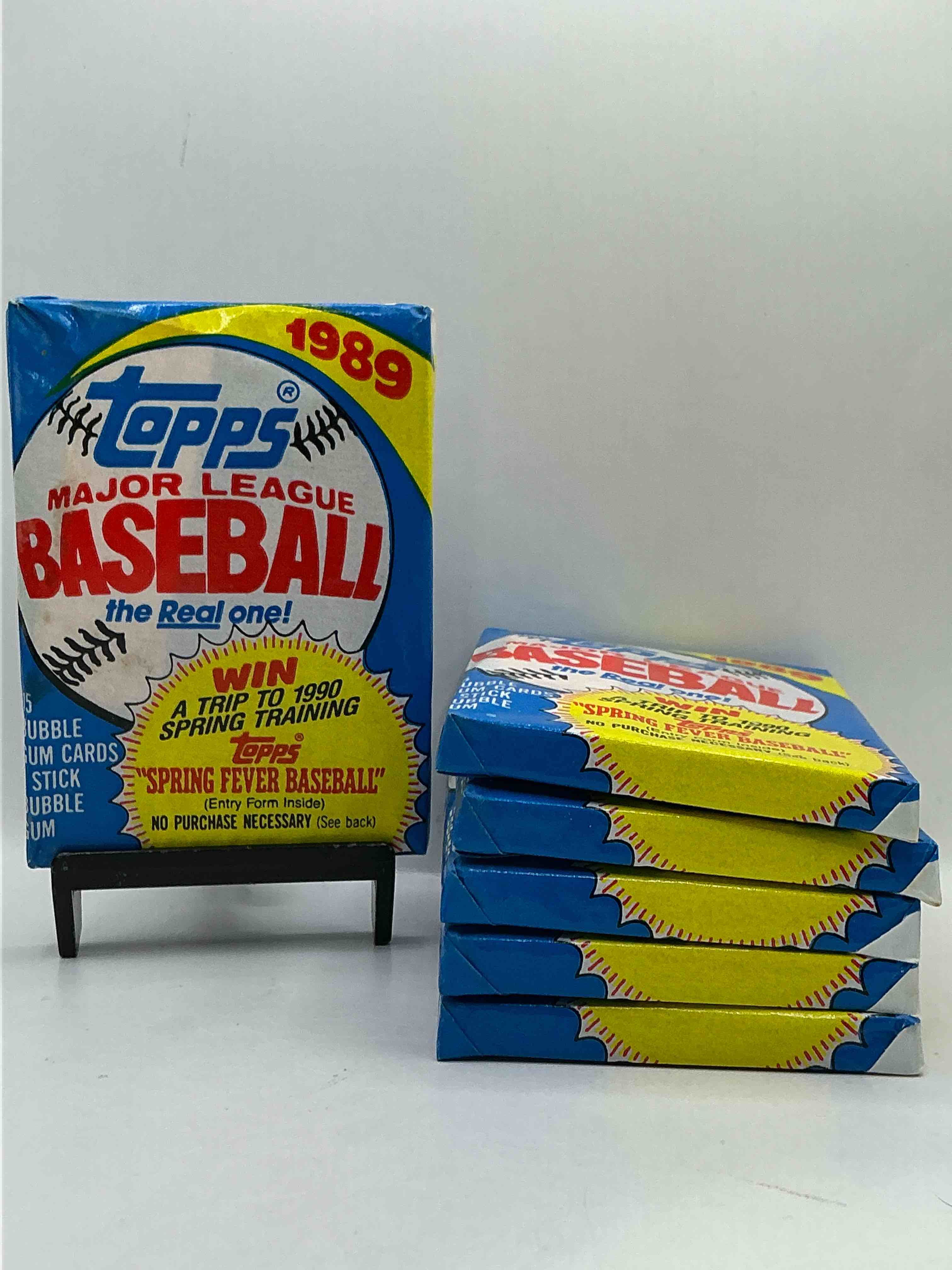 1989! Bo Jackson, Deion Sanders, Don Mattingly & More! Insane 1989 Topps Baseball Unopened Sports Card Collectible Wax Packs! Direct From Original Retail Case! Search For Valuable Randy Johnson Rookies!