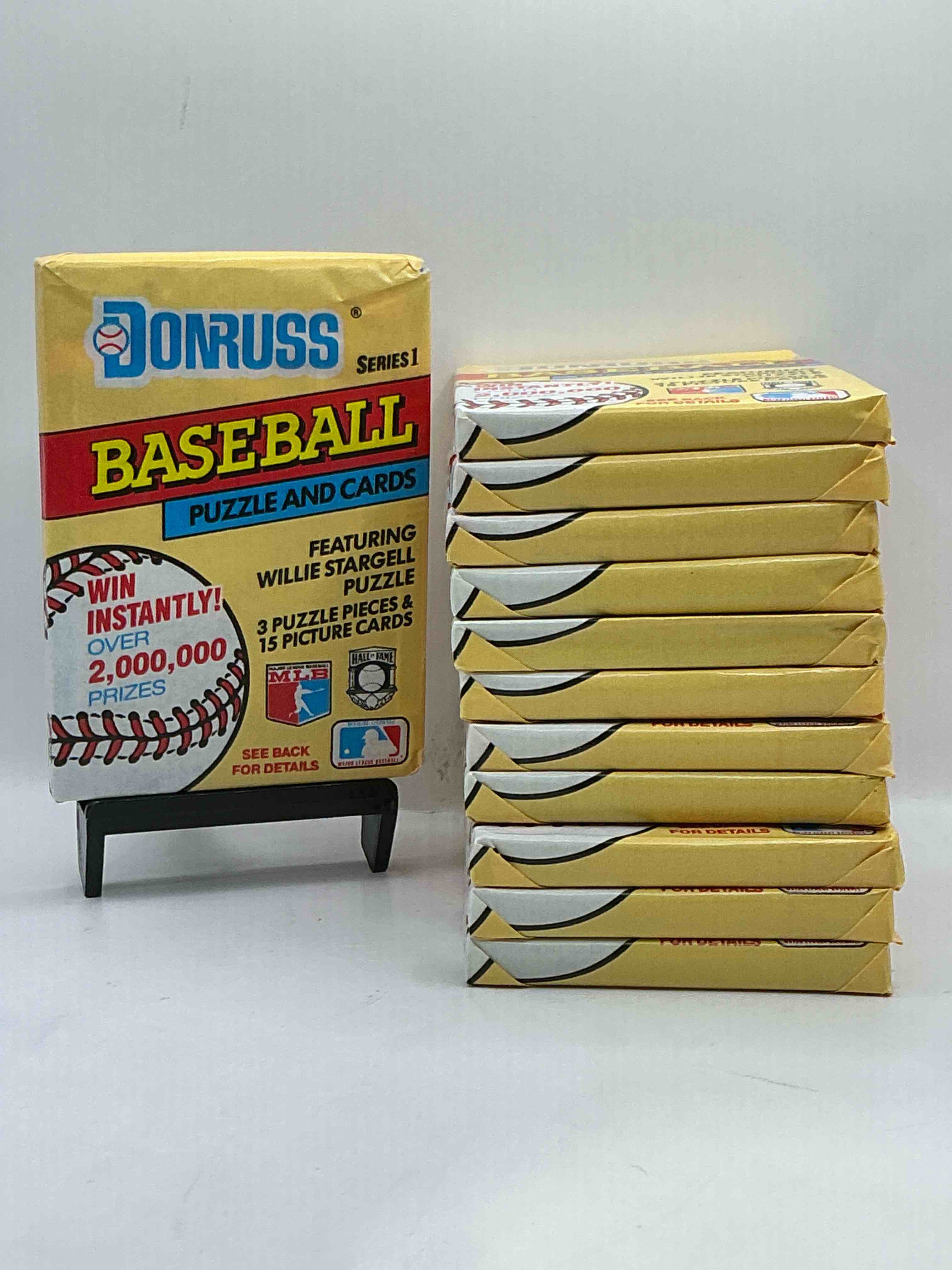 Wow! 1991 Donruss Series 1 Unopened Baseball Card Wax Packs! Direct From Original Box! Search For Valuable Ken Griffey Jr. Sports Trading Cards!