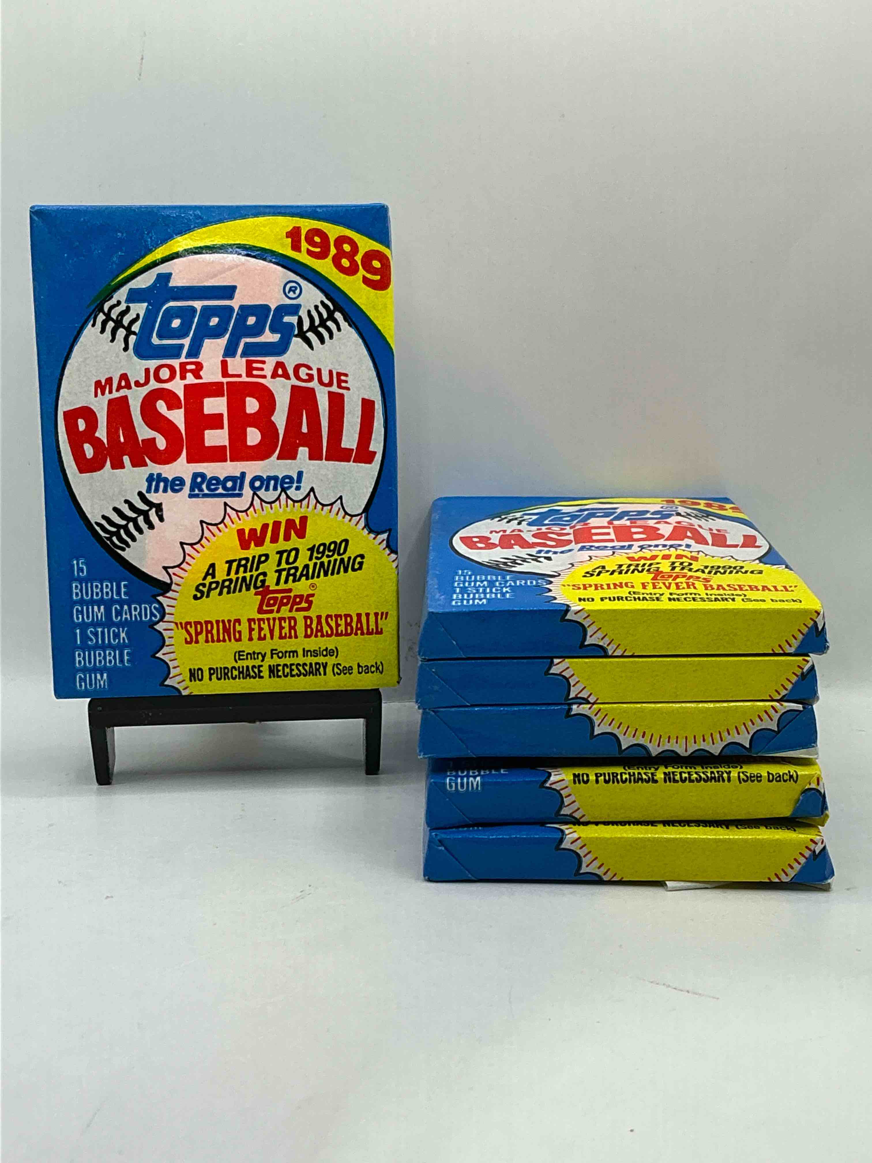 1989! Bo Jackson, Deion Sanders, Don Mattingly & More! Insane 1989 Topps Baseball Unopened Sports Card Collectible Wax Packs! Direct From Original Retail Case! Search For Valuable Randy Johnson Rookies!