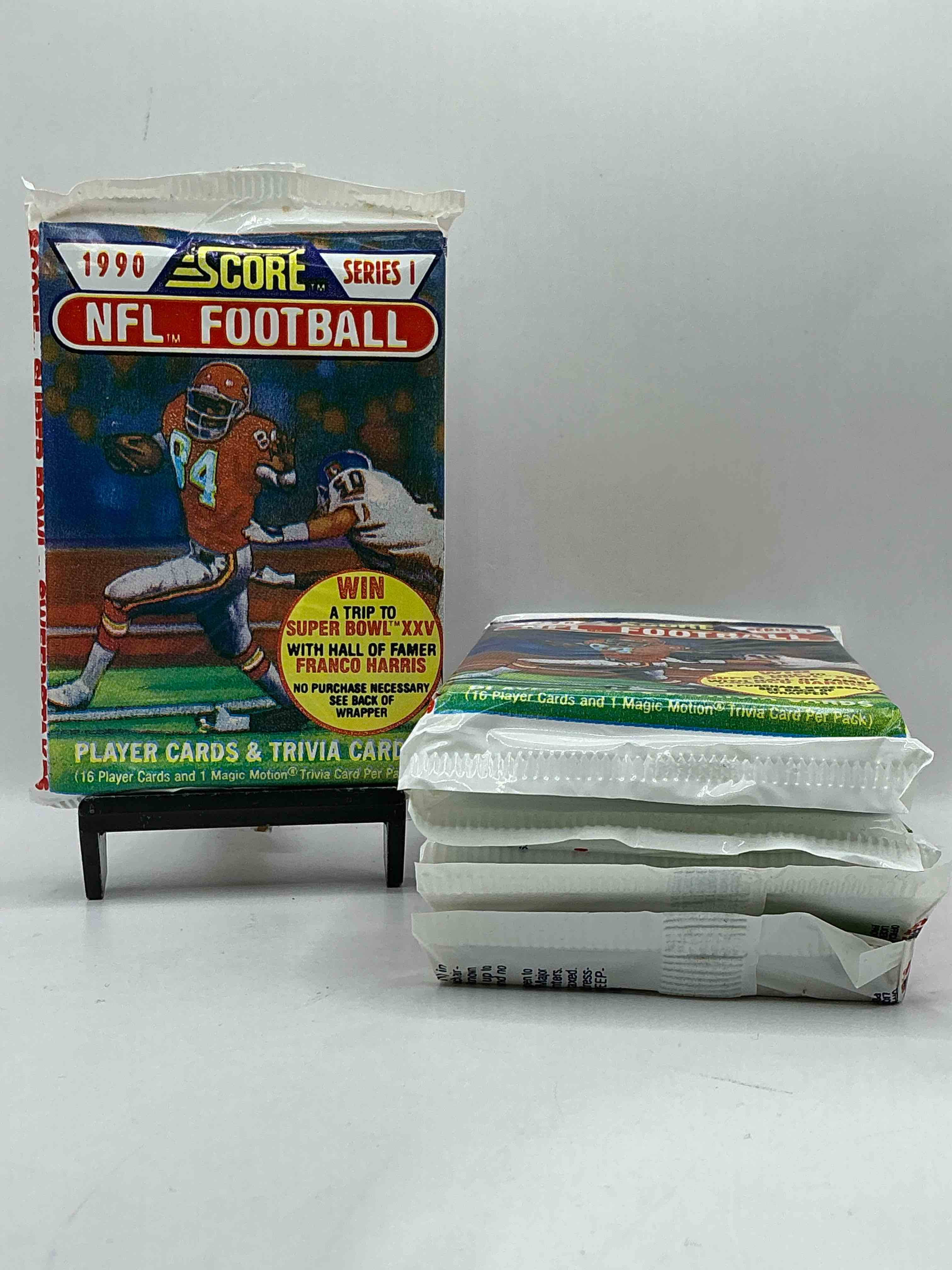 Emmitt Smith Rookie!? In Perfect Condition Worth Hundreds! 1990 Score Football Unopened Collectible Sports Card Packs! Direct From Original Box! Look For Valuable Emmitt Smith Rookie Cards! Let The Search Begin!