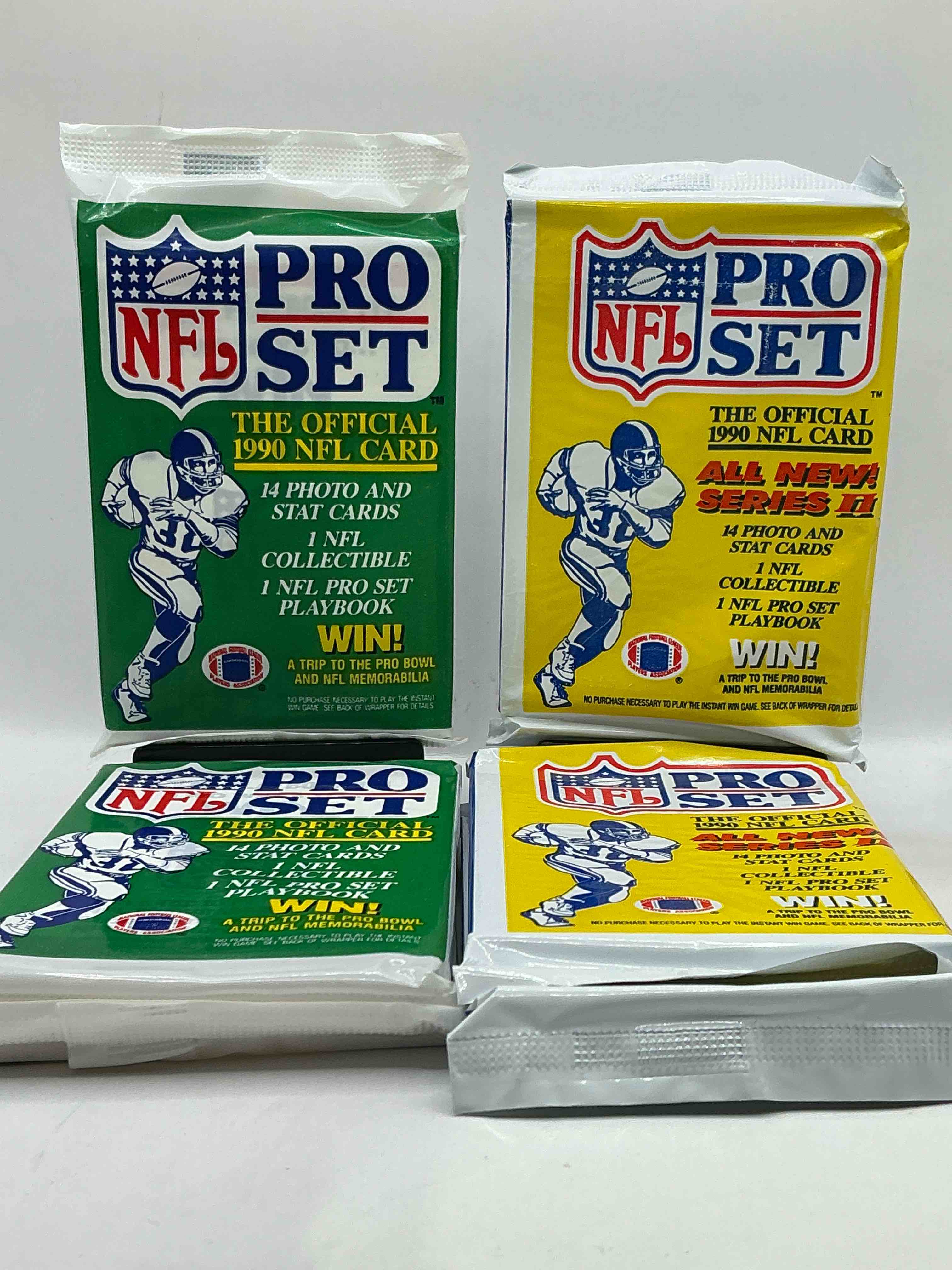 Wow! 1990 Pro Set Football Sealed Card Pack, Direct From Original Retail Case!Highly Sought After By Collectors As This Year Is Loaded With High Profile Cards!Search For Cards From Barry Sanders, Deion Sanders, Troy Aikman, Michael Irvin & Much More! Getting Hard To Find!