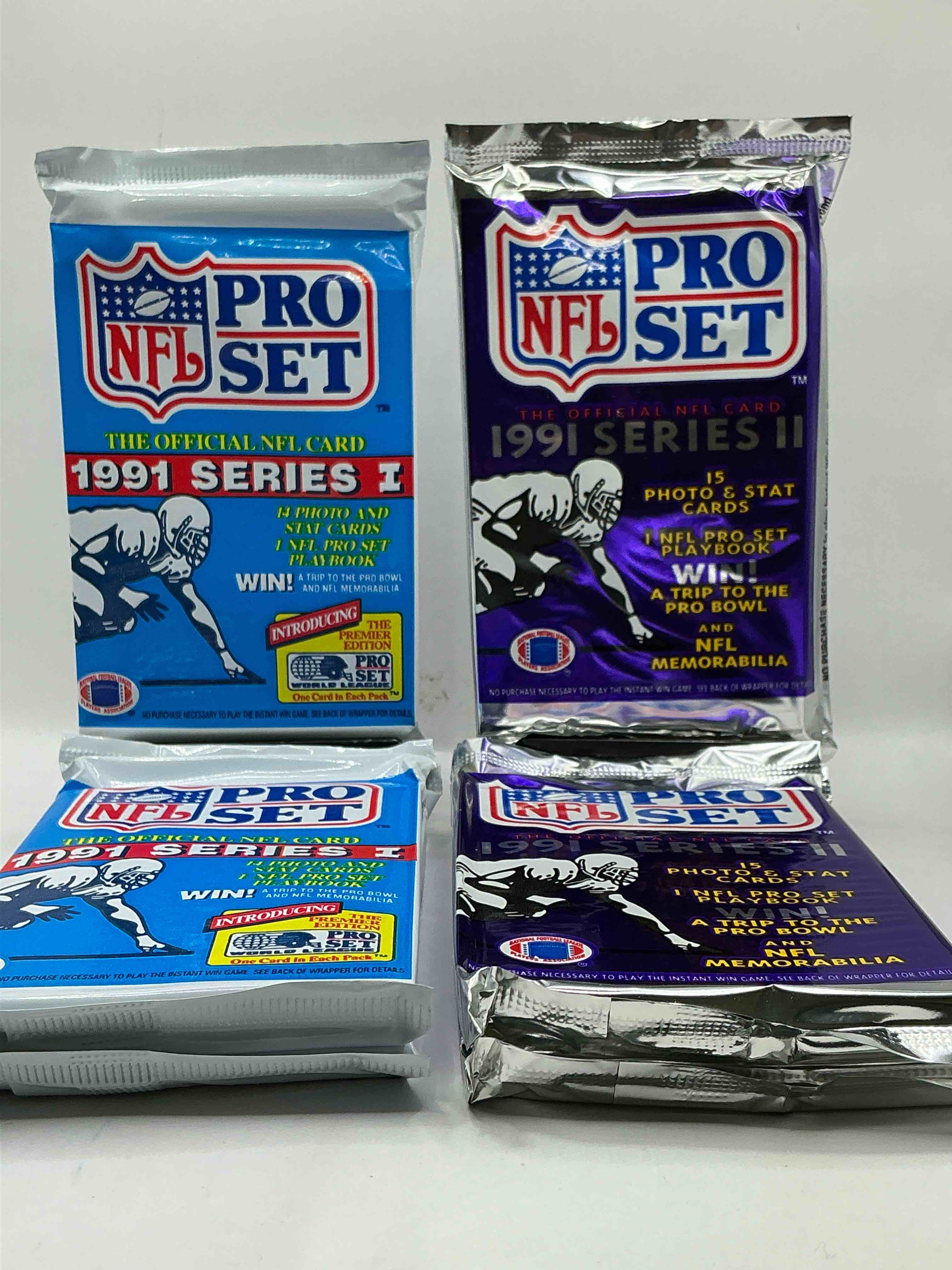 Wow! 1991 Pro Set Football Sealed Card Pack, Direct From Original Retail Case!Highly Sought After By Collectors As This Year Is Loaded With High Profile Cards!Search For Cards From Barry Sanders, Deion Sanders, Troy Aikman, Michael Irvin & Much More! Getting Hard To Find!