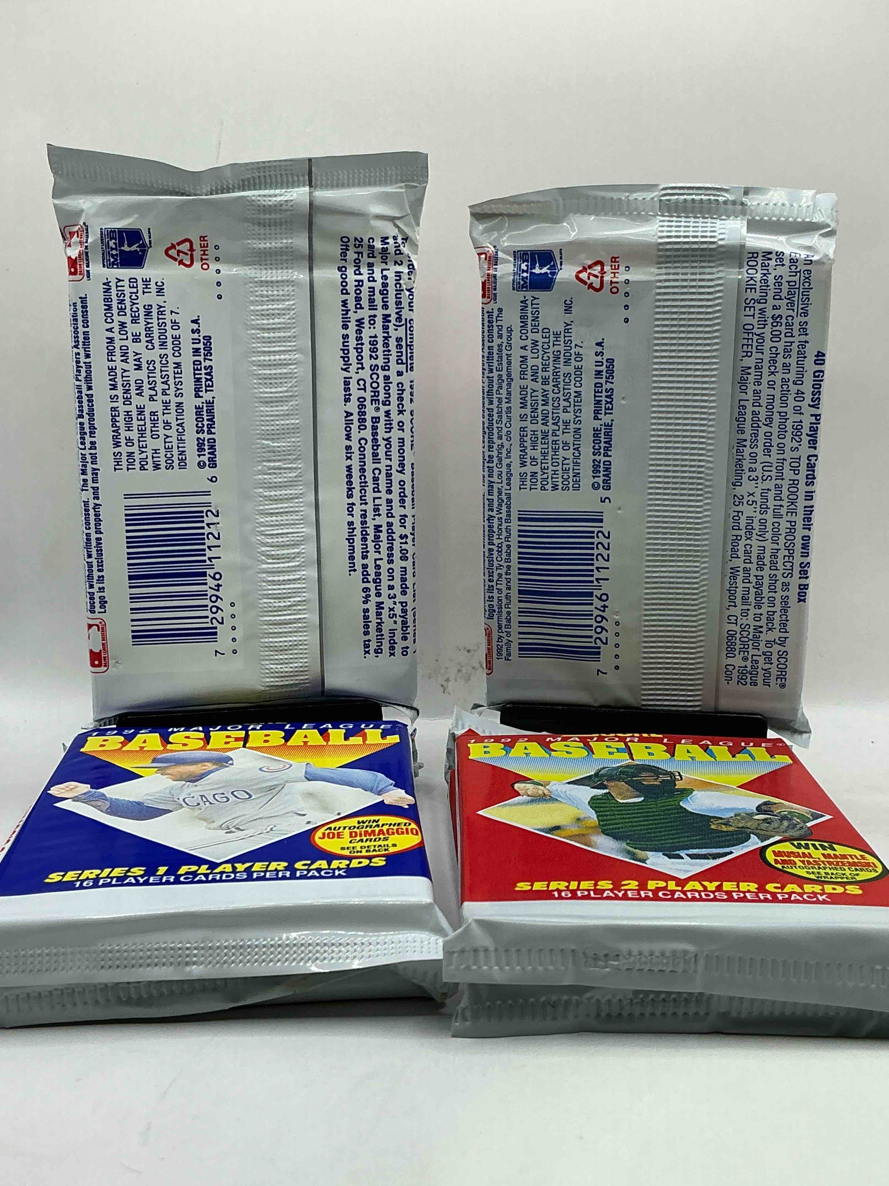 Condition photo showing New/Like New for Joe DiMaggio Autograph!? 2,495 Joe DiMaggio Randomly Inserted Signature Cards In The Packs From This Year! 1992 Score Baseball Craziness, See What You Get! Mantle, Musial Or Yastrzemski Autograph!? 6,496 Randomly Inserted Signature Cards In The Packs From This Year Of Any Of These Players! 1992 Score Baseball Craziness! Series 2, See What You Get!